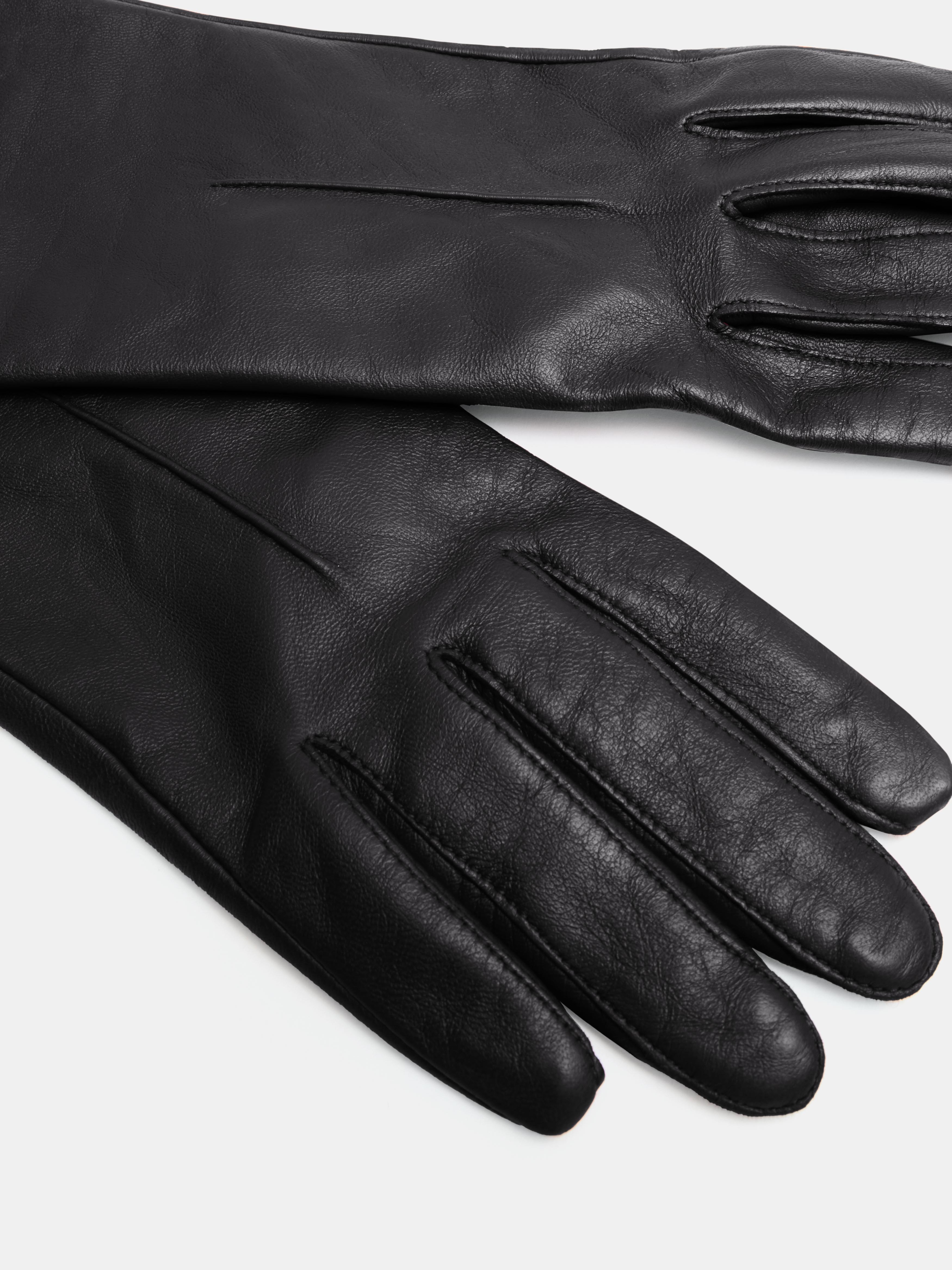 Dents Long Leather Gloves