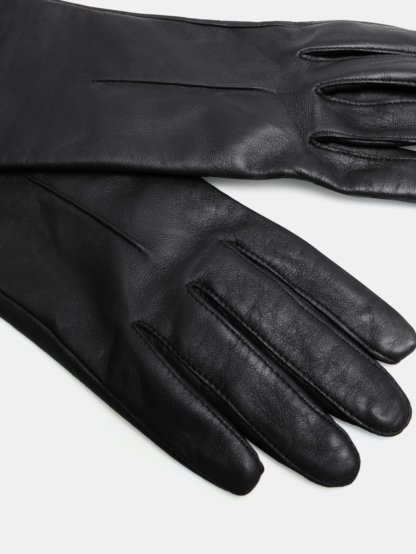 013117-0456-03 Dents Long Leather Gloves
