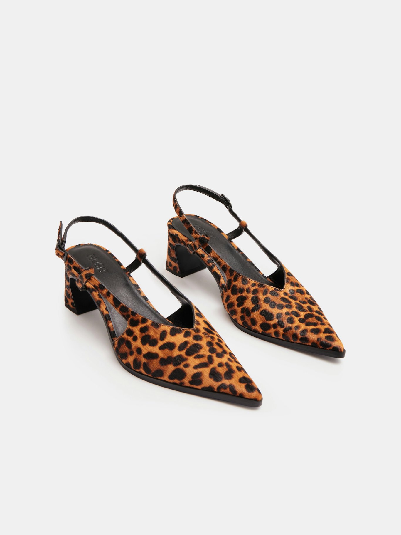 012837-2815-03 Alissa Slingback Pointed Kitten Heels