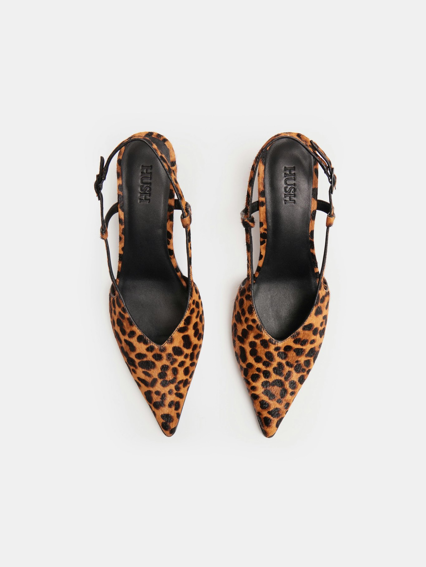 012837-2815-04 Alissa Slingback Pointed Kitten Heels