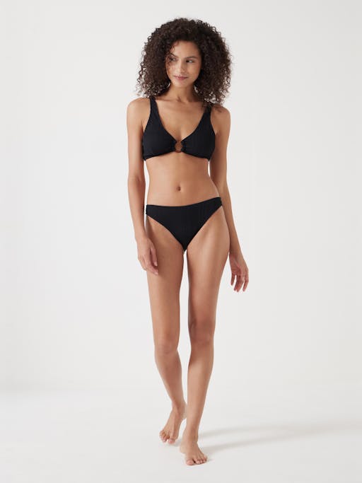 Crinkle Ring Bikini Top