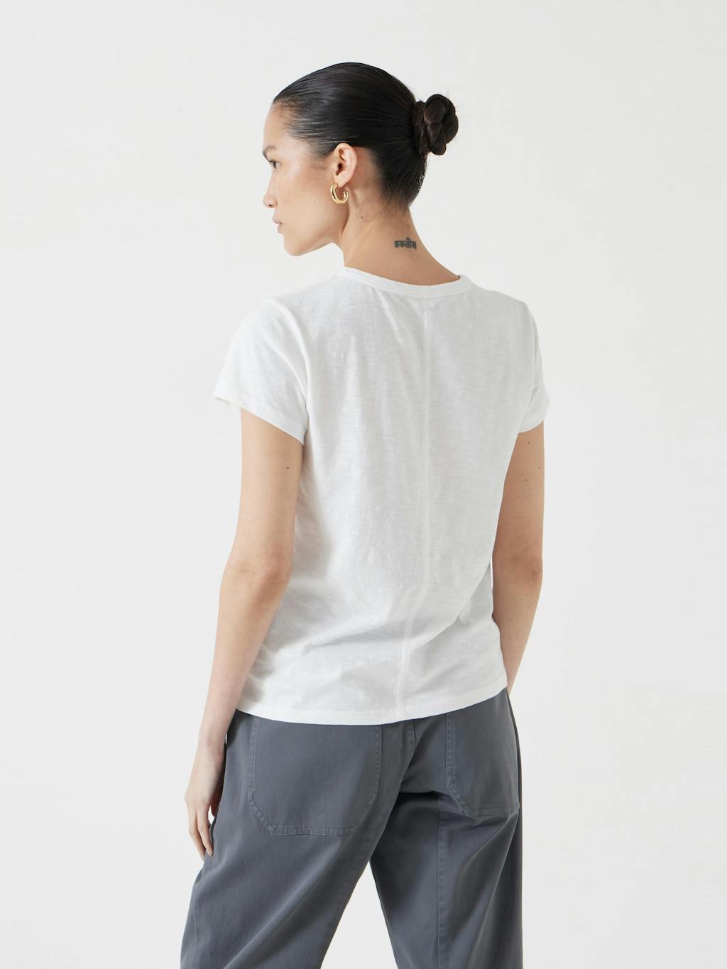 013232-2807-03 Slim Fit Cotton Crew T-Shirt