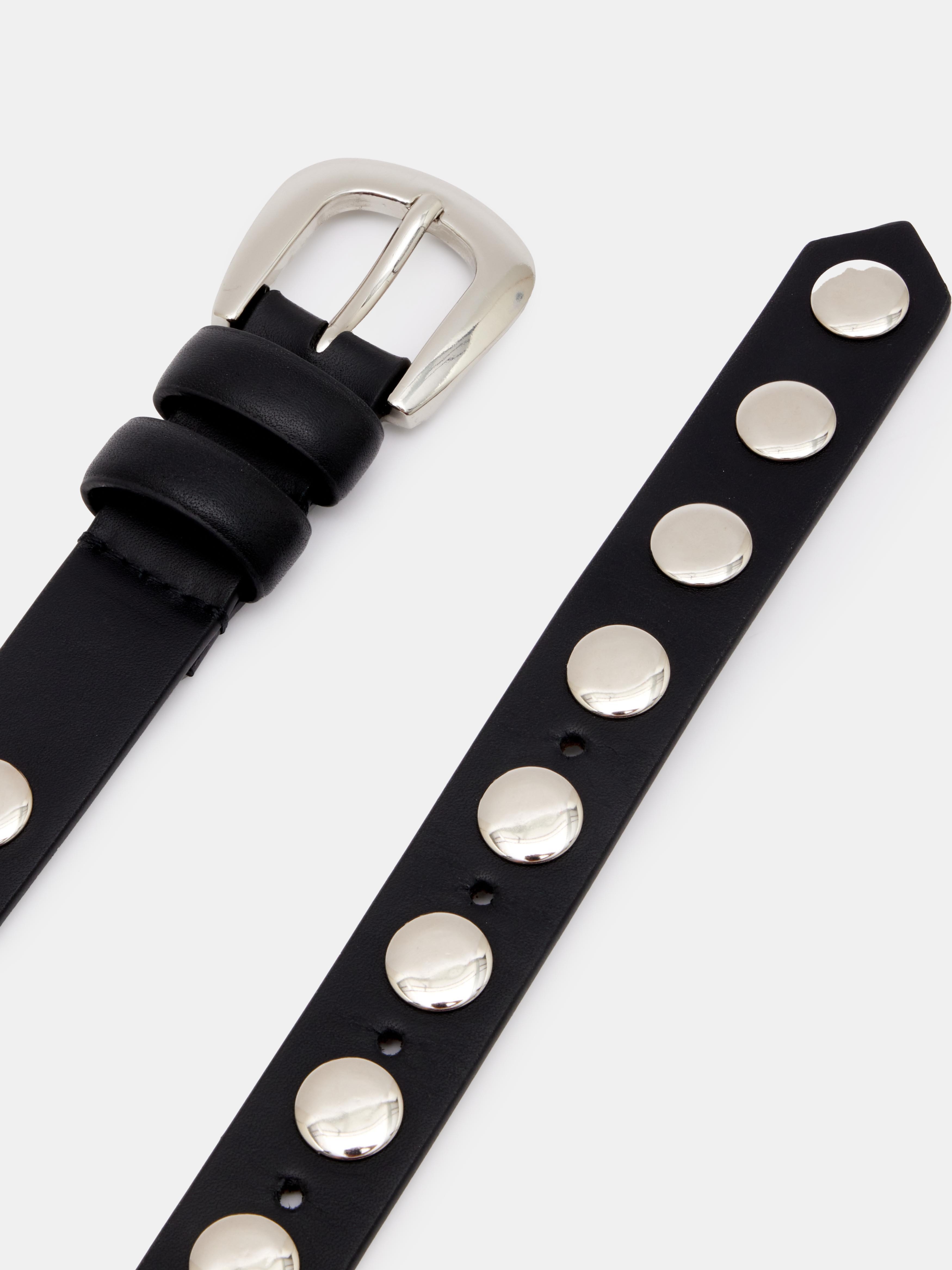 Seren Studded Leather Belt