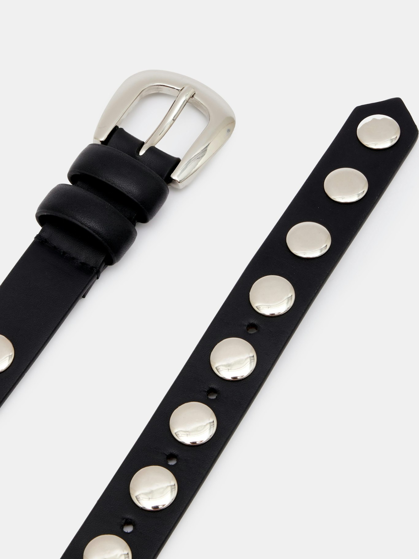 012258-0456-03 Seren Studded Leather Belt