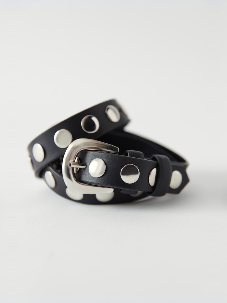 Seren Studded Leather Belt
