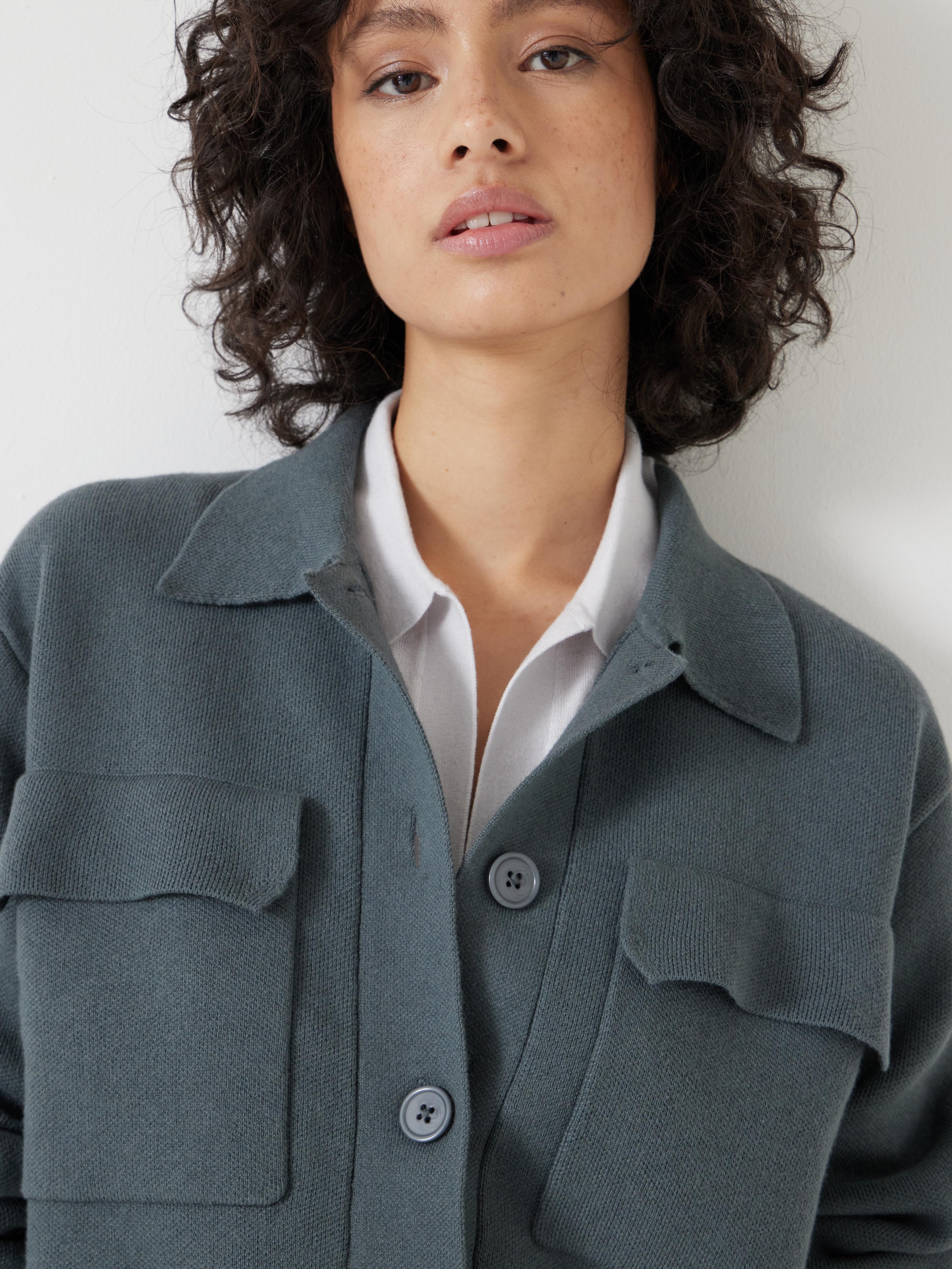 Bobbie Shirt Jacket with Wool