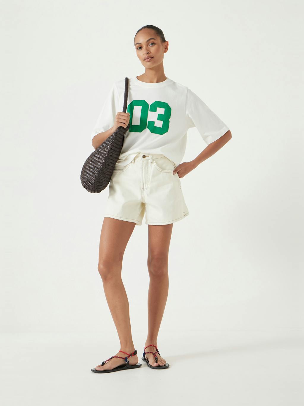 013020-0004-02 Collegiate Graphic Cotton T-Shirt