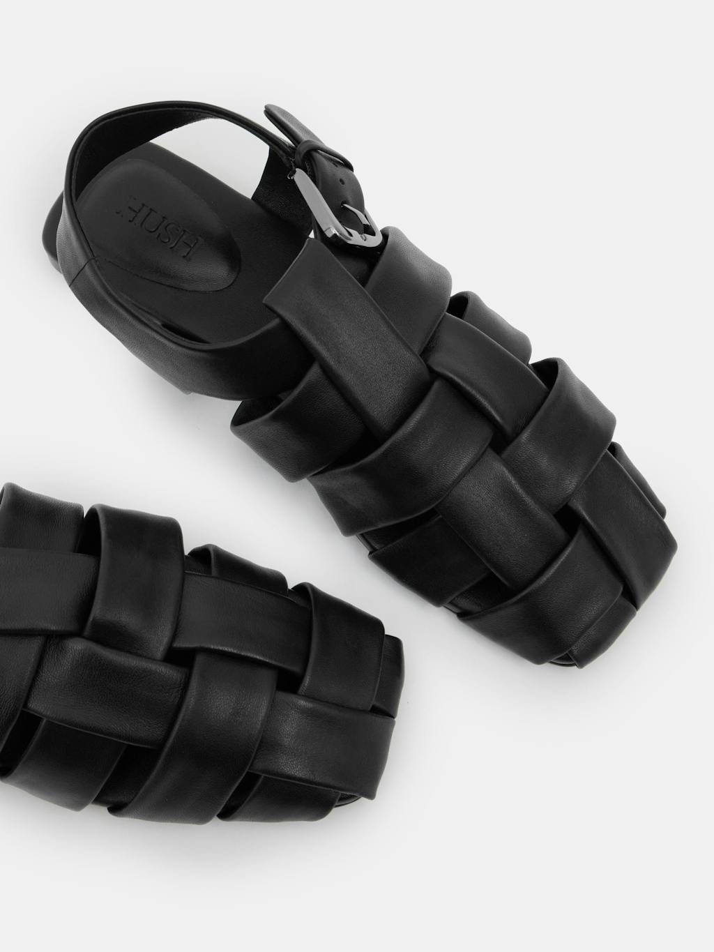 013037-0456-04 Leather Caged Fisherman Sandals