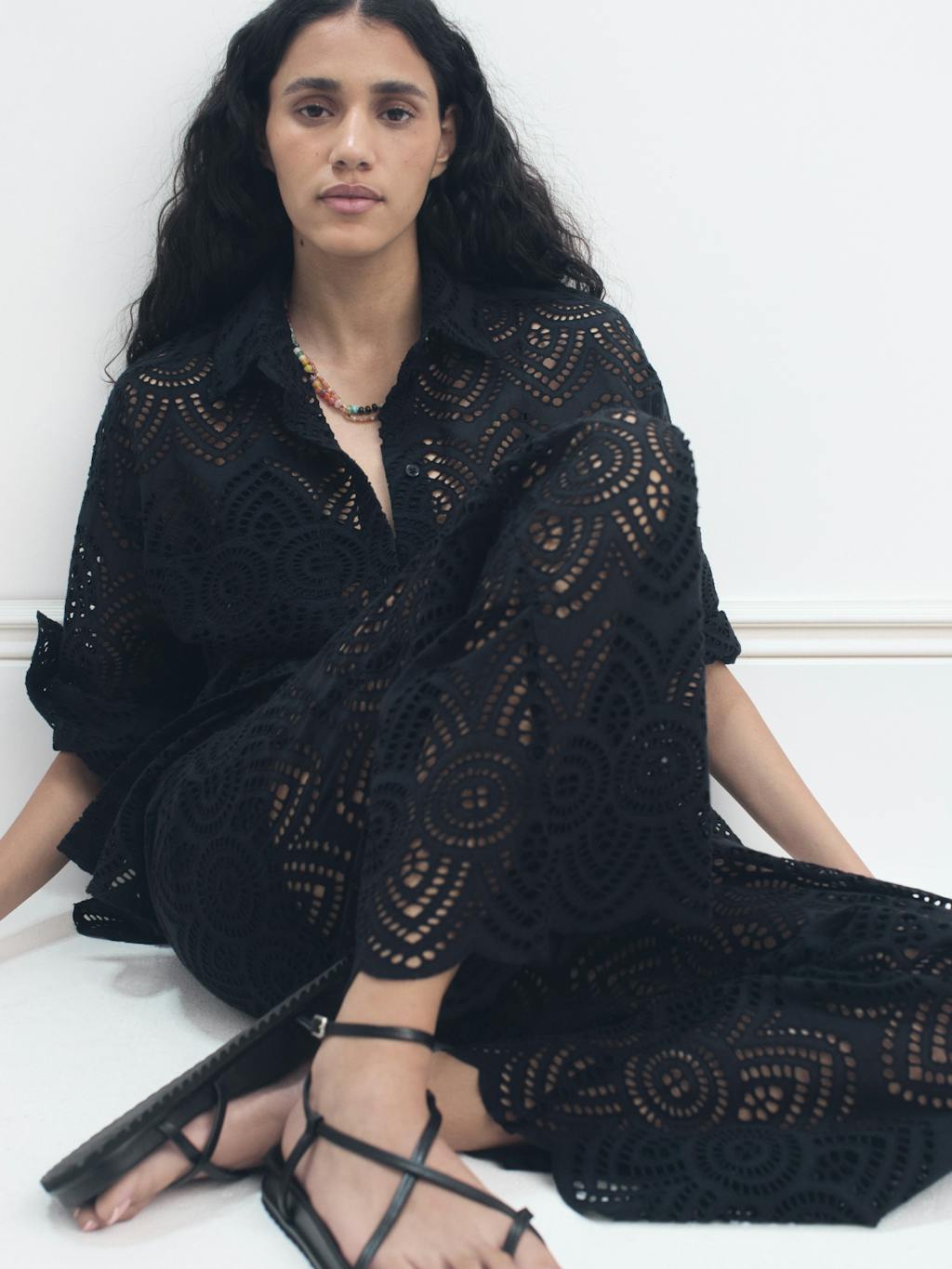 013042-0456-11 Cotton Broderie Shirt