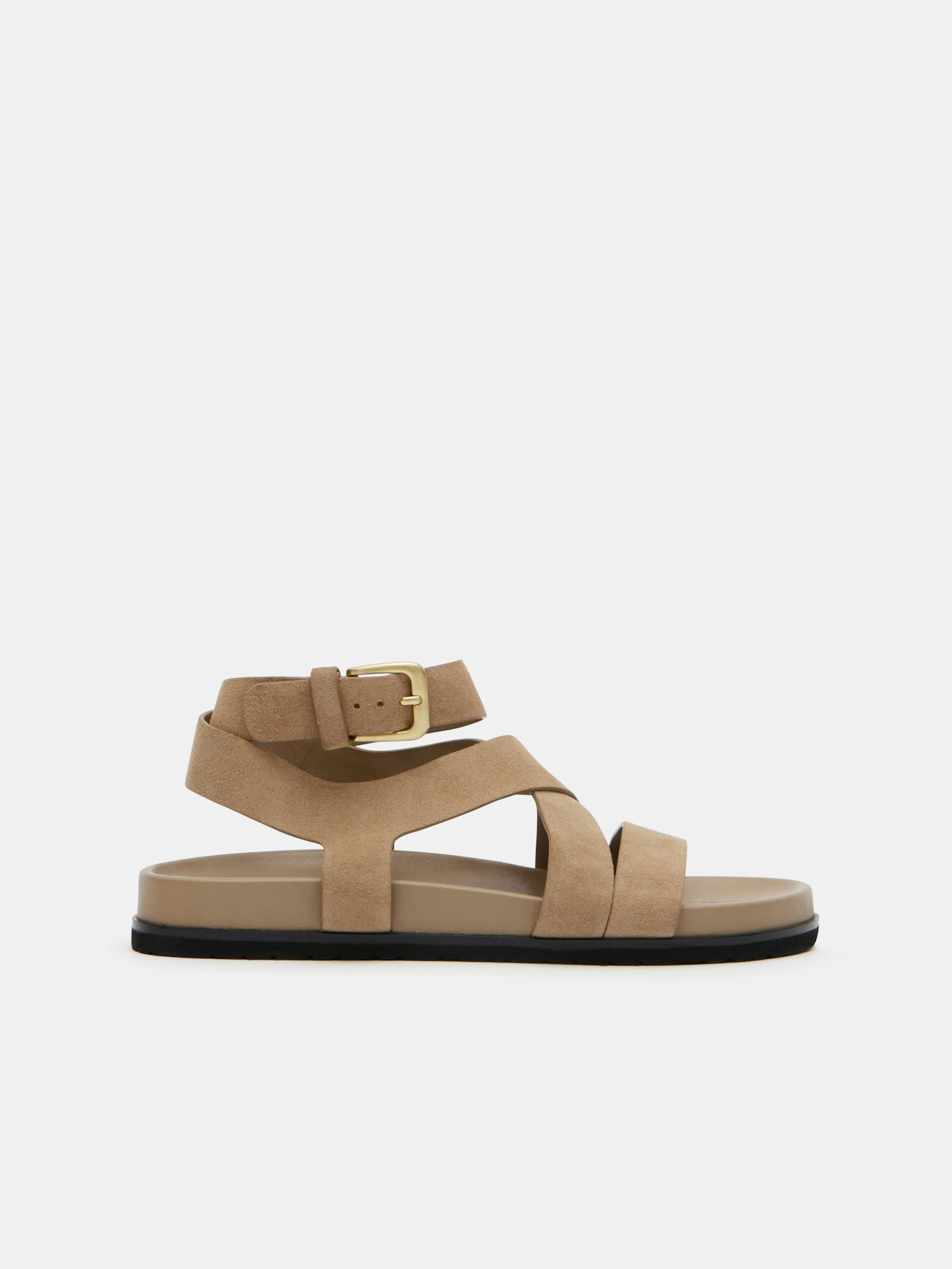 011363-0331-01 Sadie Suede Footbed Sandal