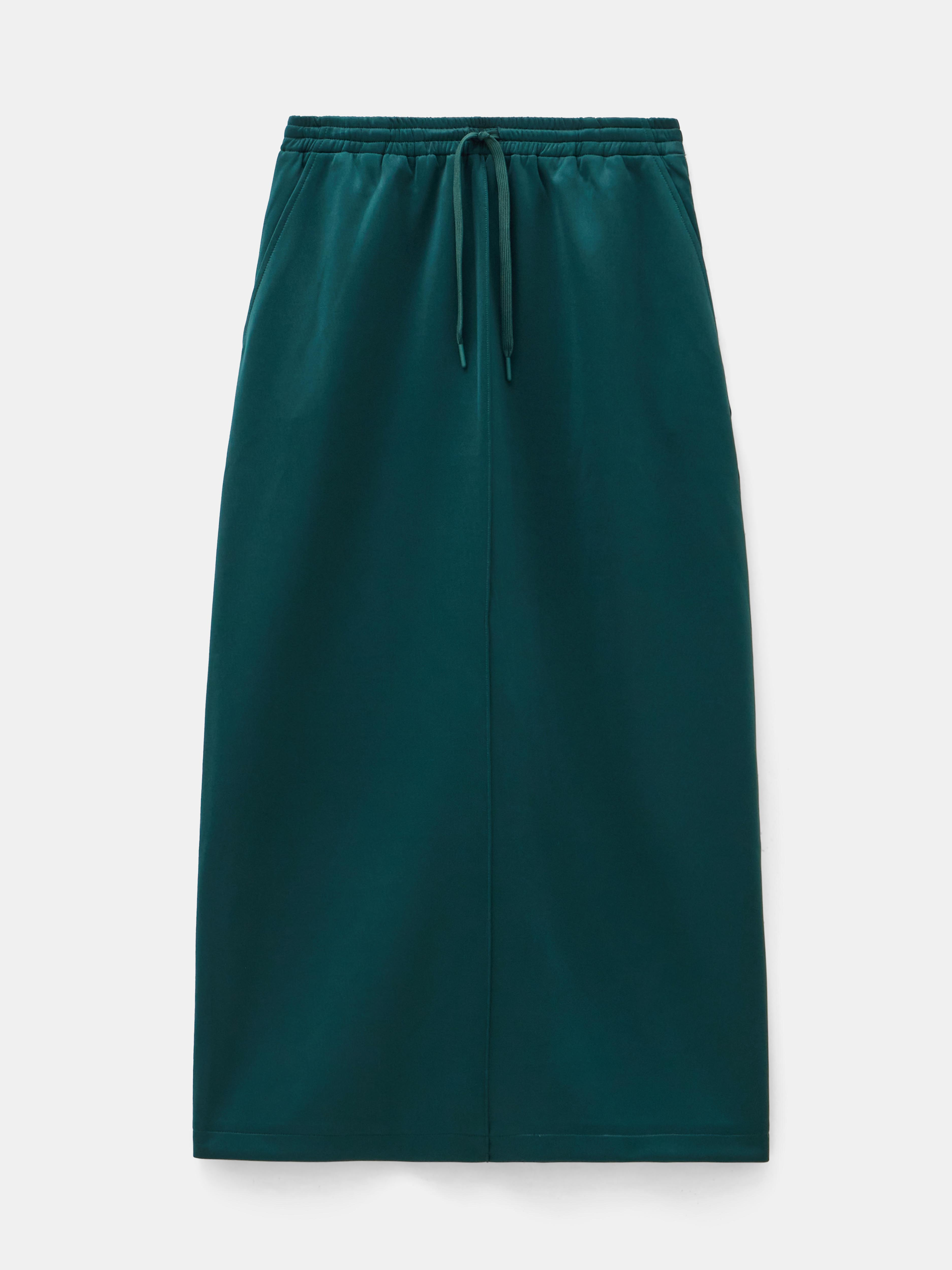 Harrison Pintuck Jersey Skirt