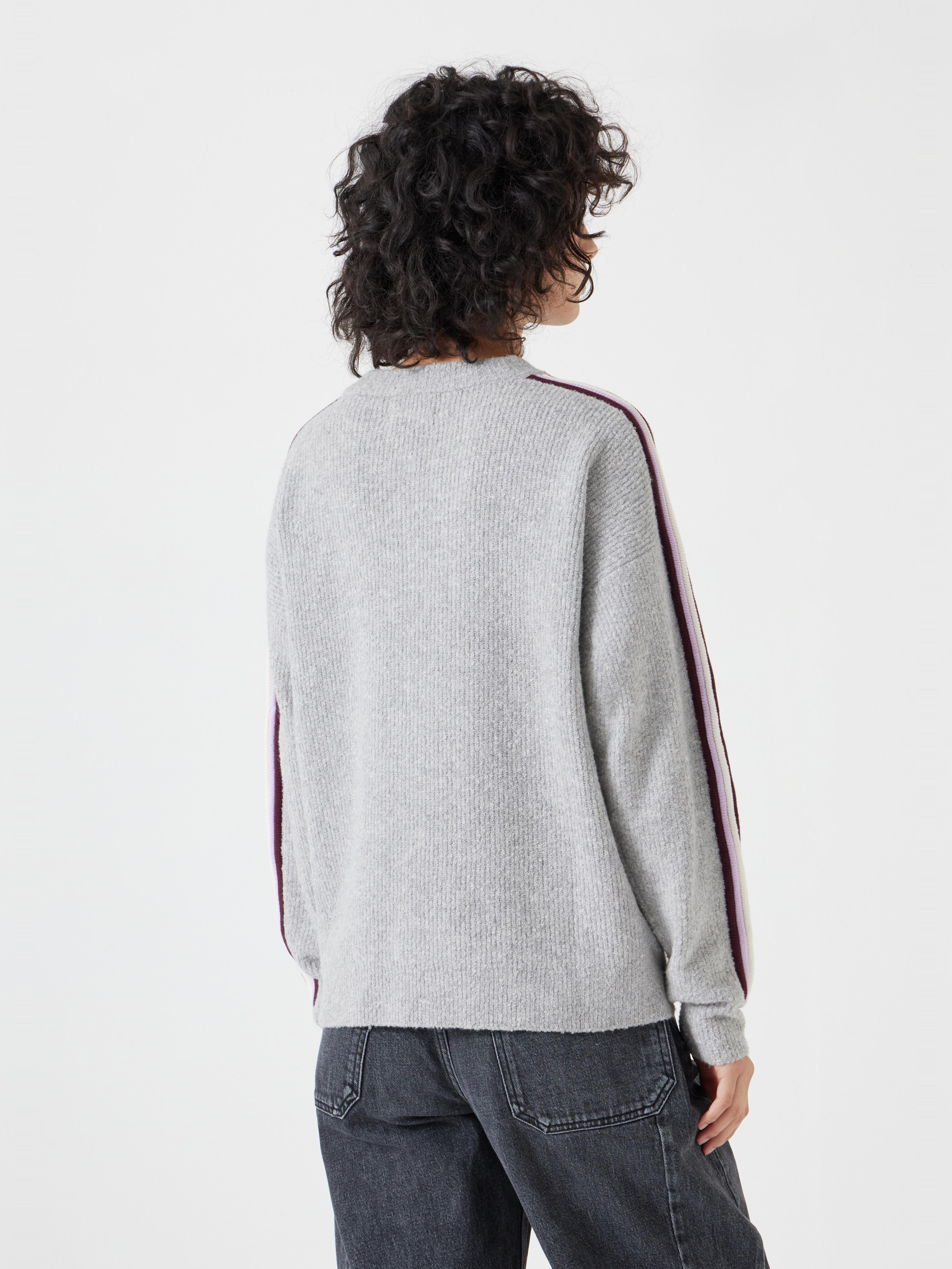 Lydia Ottoman Stripe Crew Neck Jumper