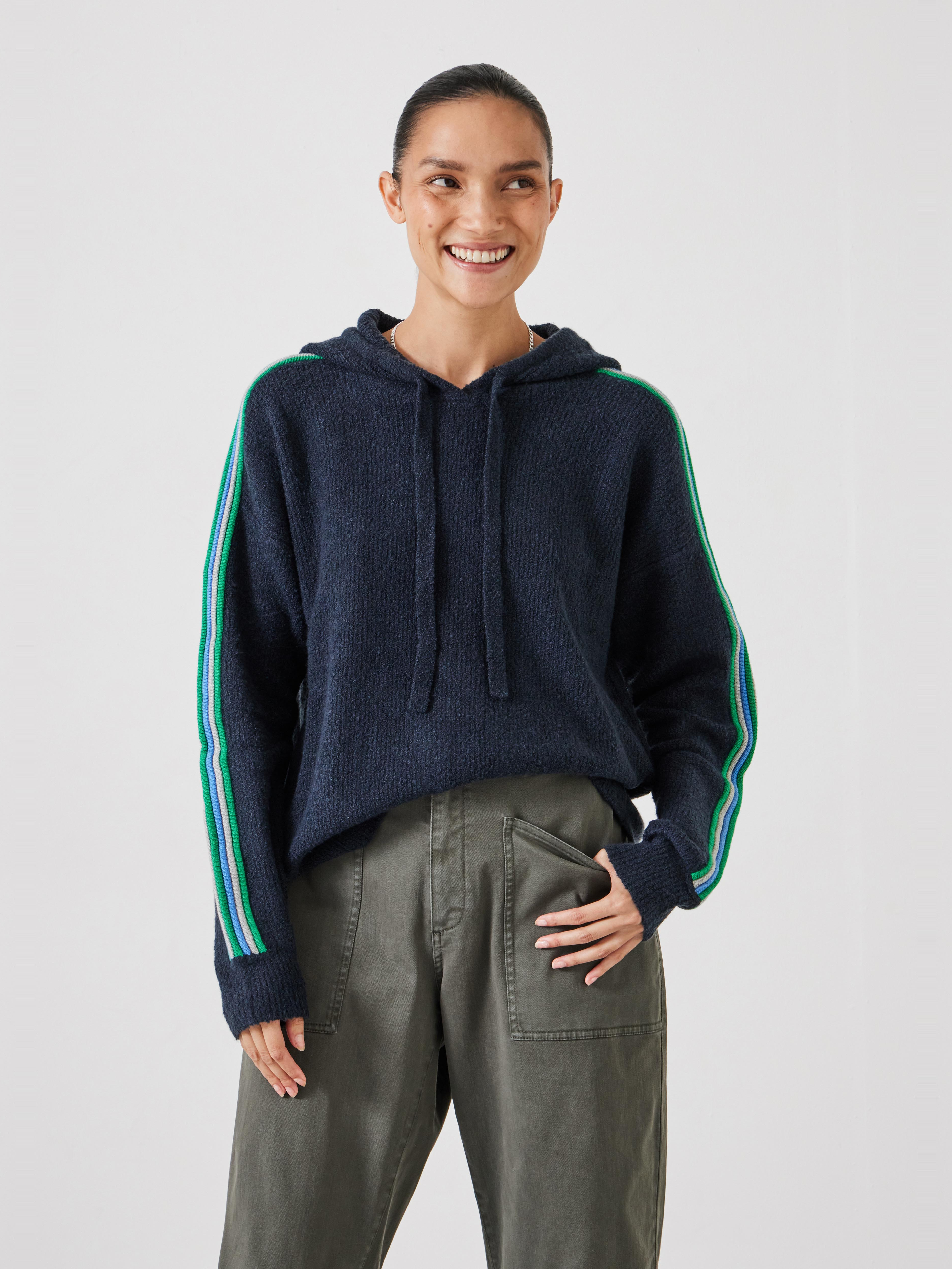 Olivia Ottoman Stripe Hoodie