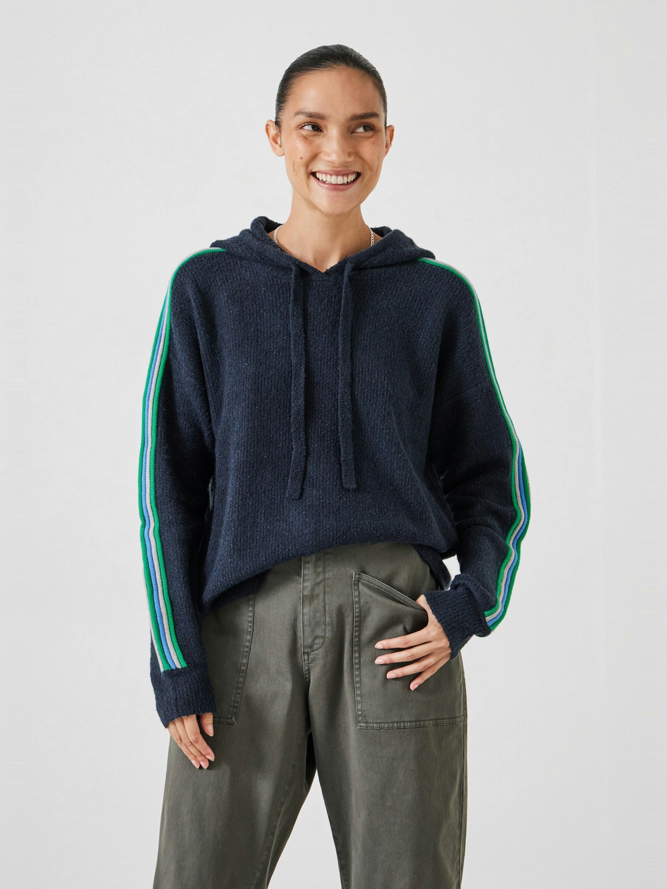 012977-1652-01 Olivia Ottoman Stripe Hoodie