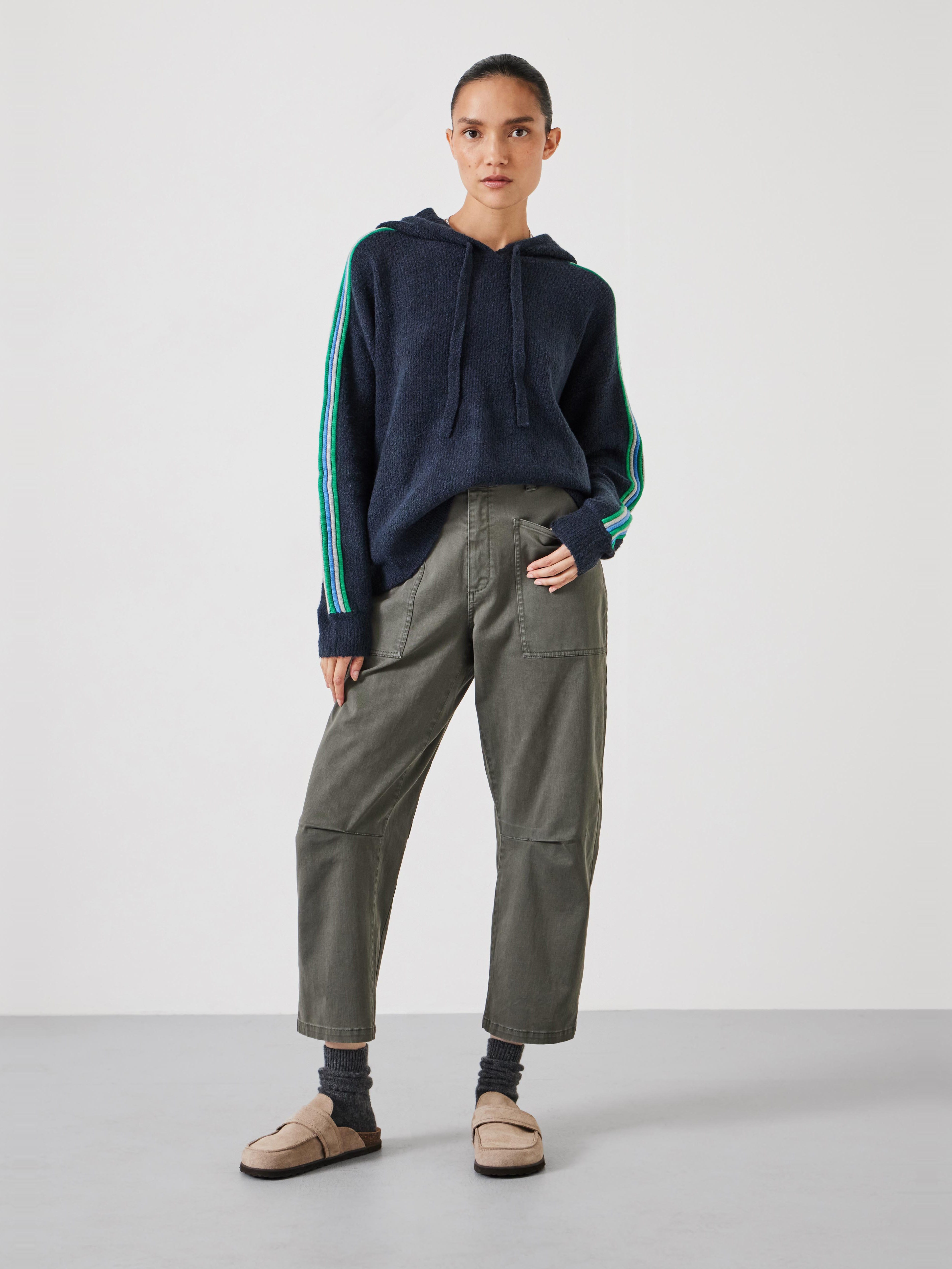 Olivia Ottoman Stripe Hoodie