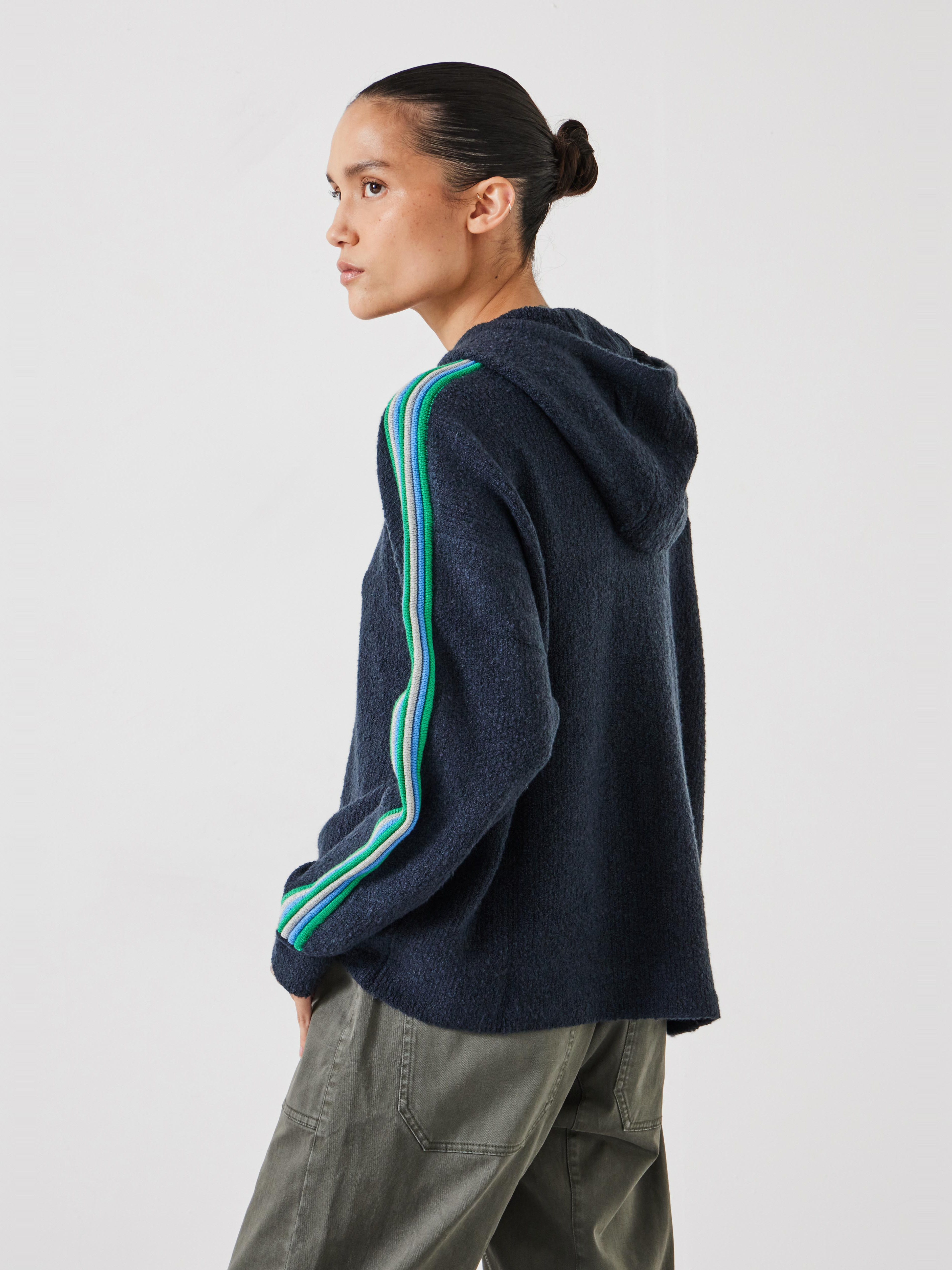 Olivia Ottoman Stripe Hoodie