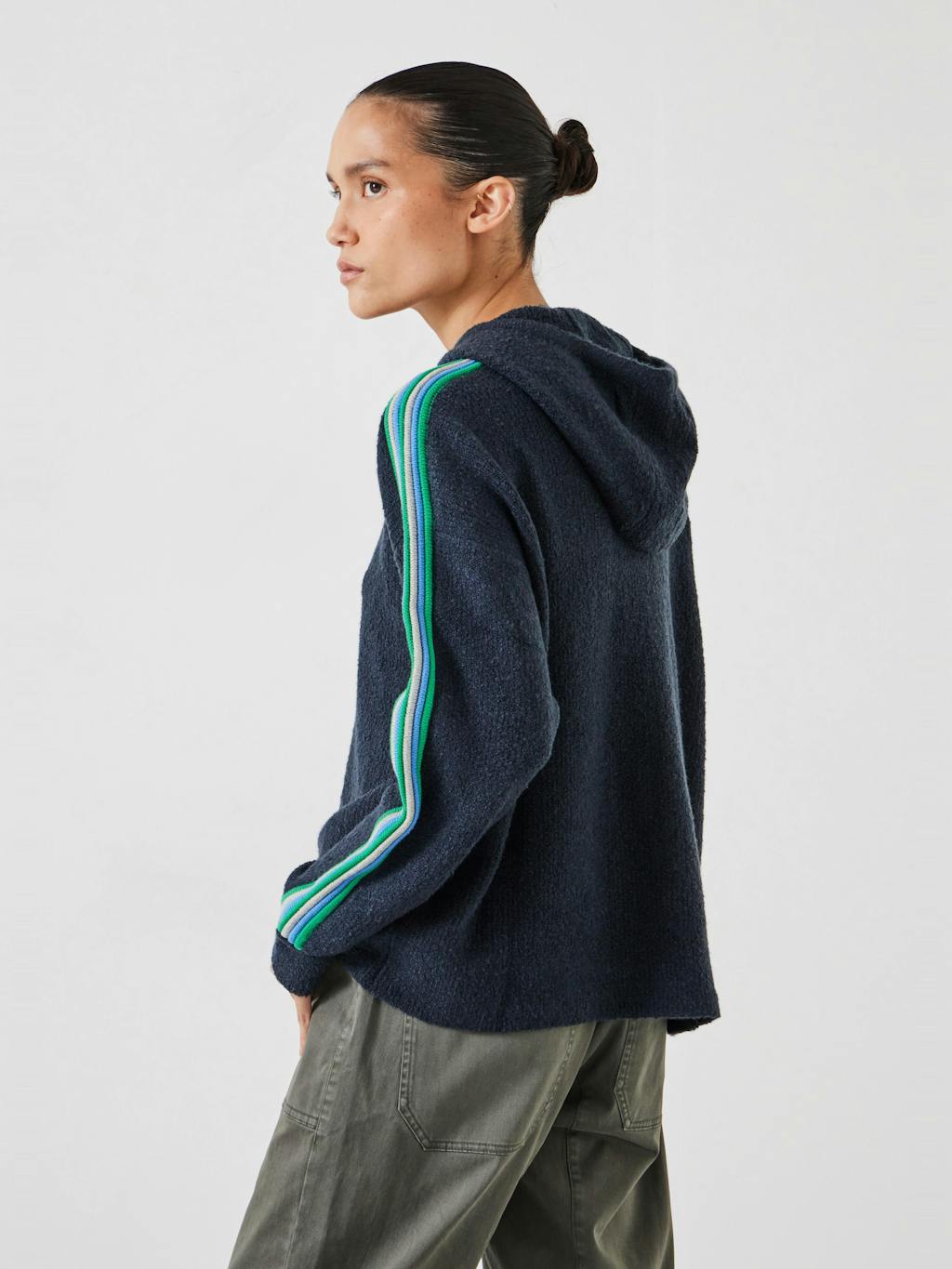 012977-1652-03 Olivia Ottoman Stripe Hoodie