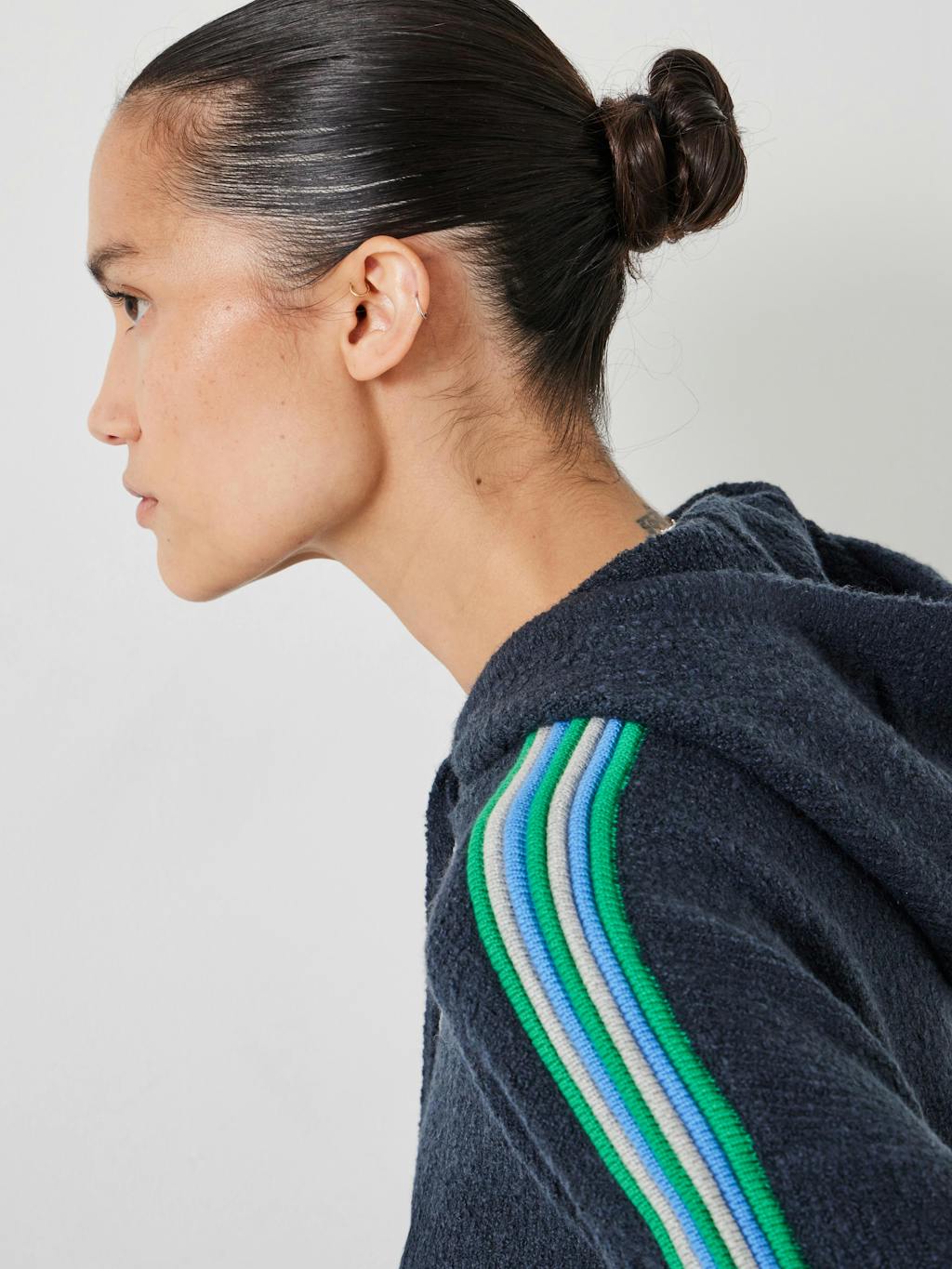 012977-1652-04 Olivia Ottoman Stripe Hoodie