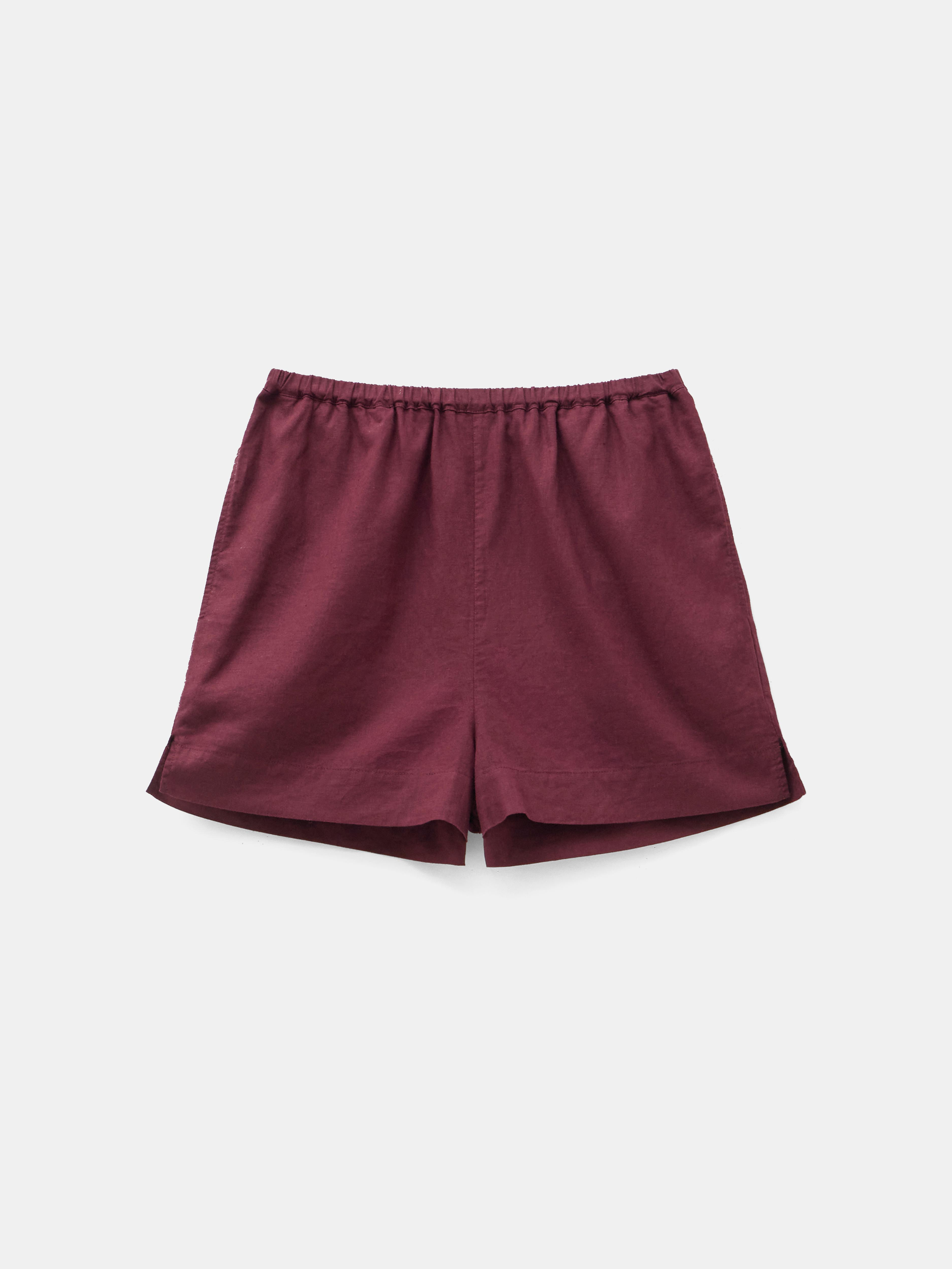 Lana Linen Blend Shorts