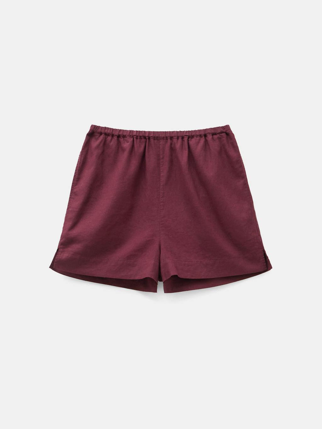 013526-1179-07 Lana Linen Blend Shorts