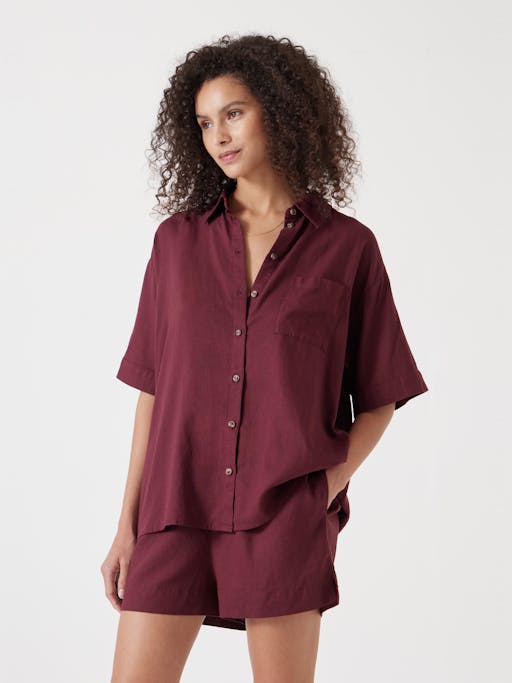 Lana Linen Blend Shirt