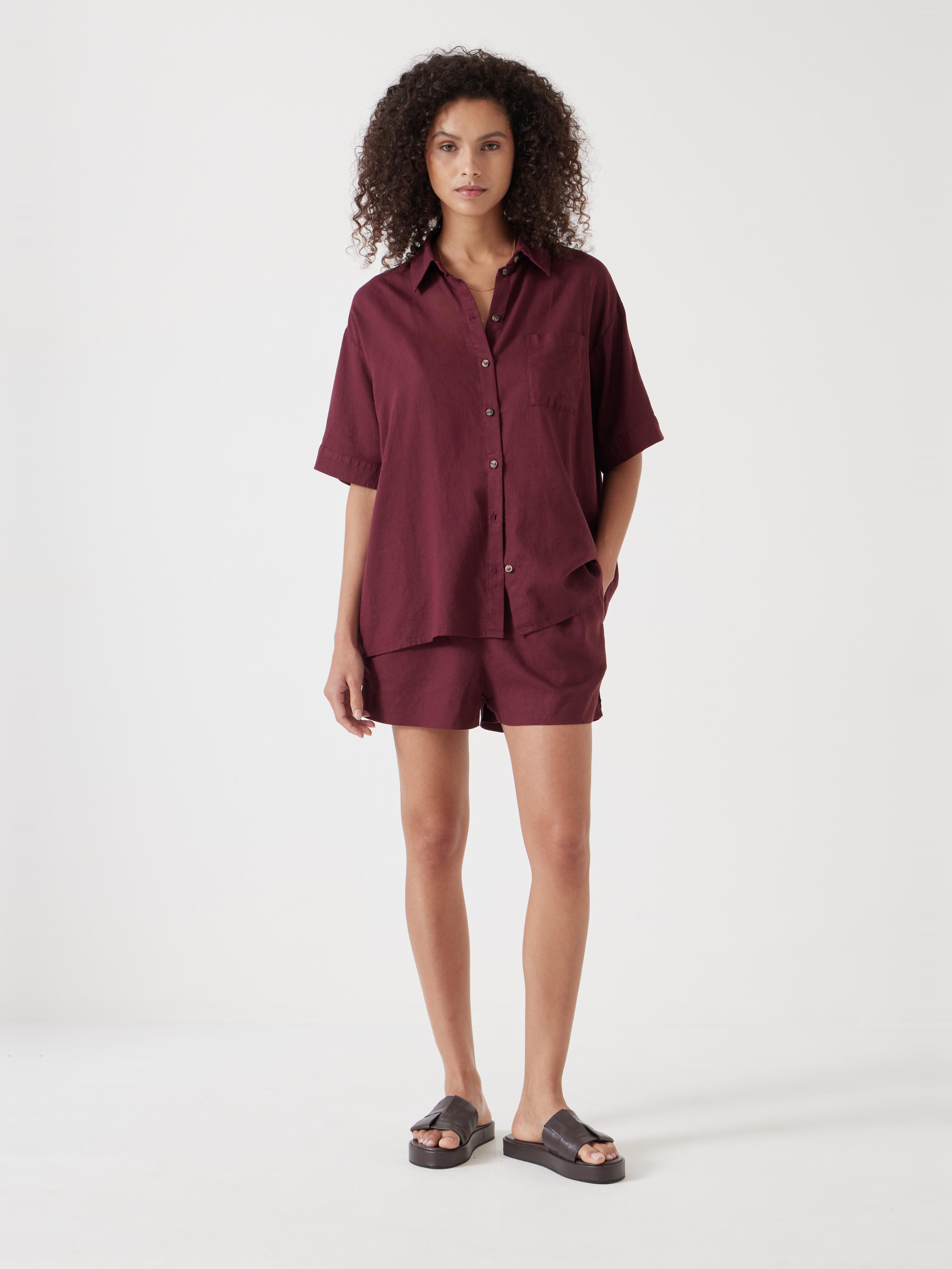 Lana Linen Blend Shirt