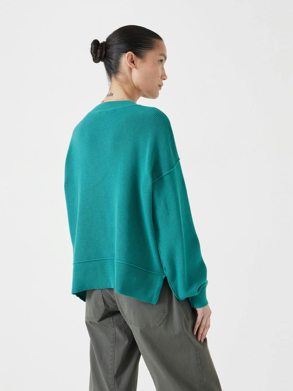 012706-1896-03 Cotton Boxy Rib Jumper