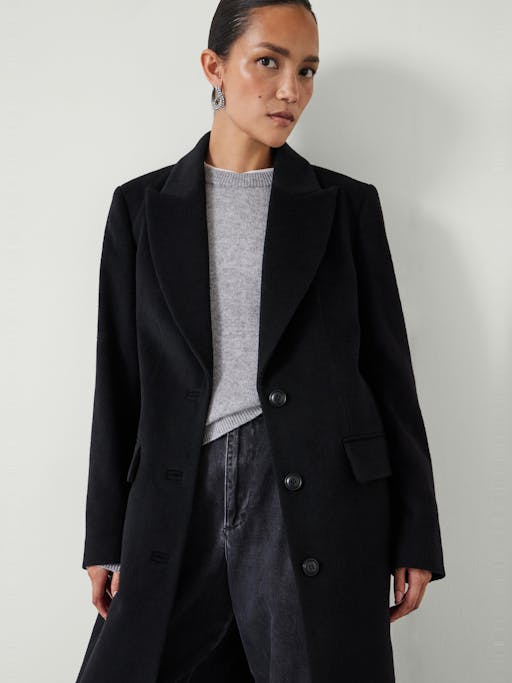 Meridah Cashmere Blend Coat