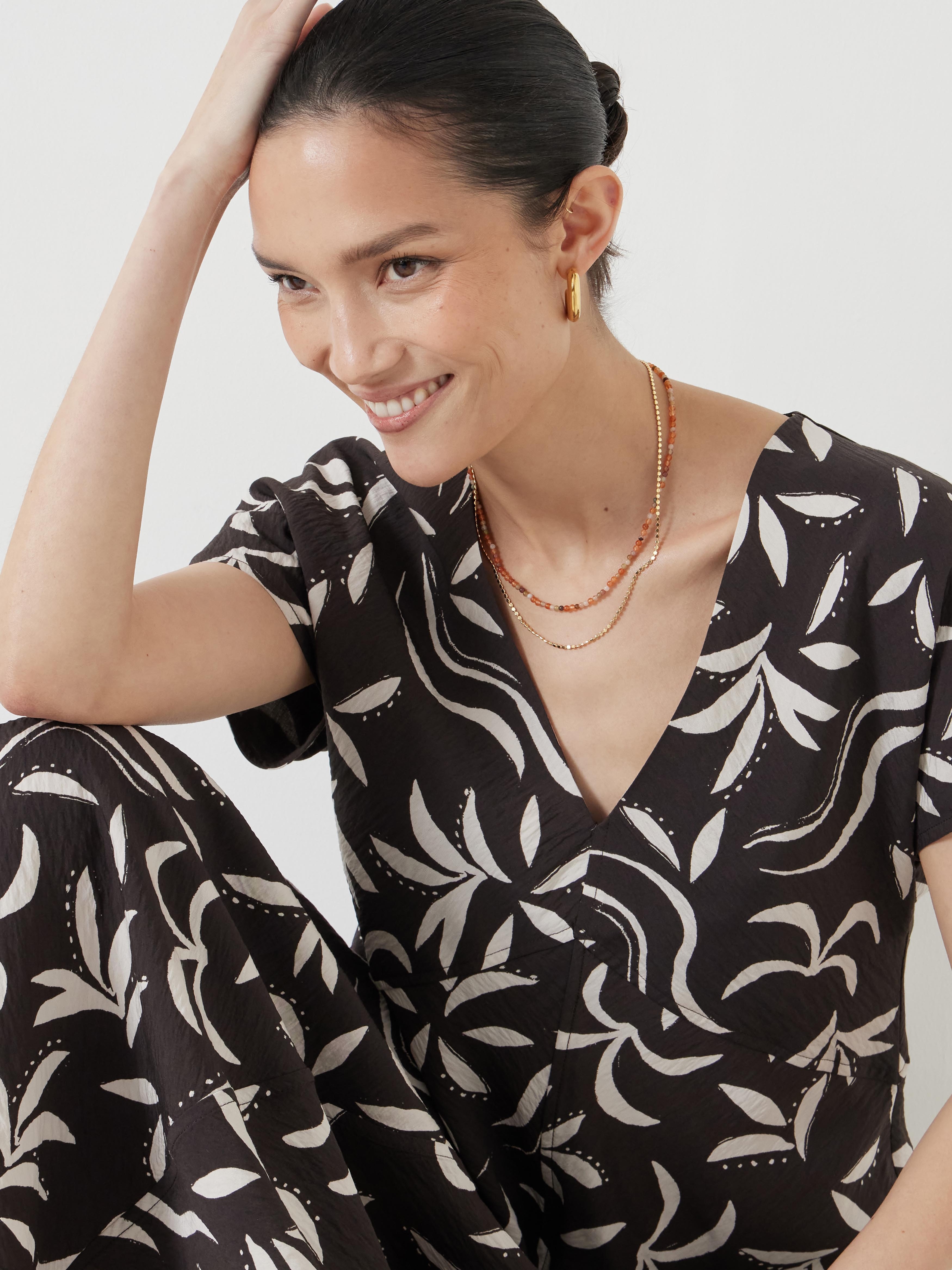 Grace Air Flow V-Neck Maxi Dress