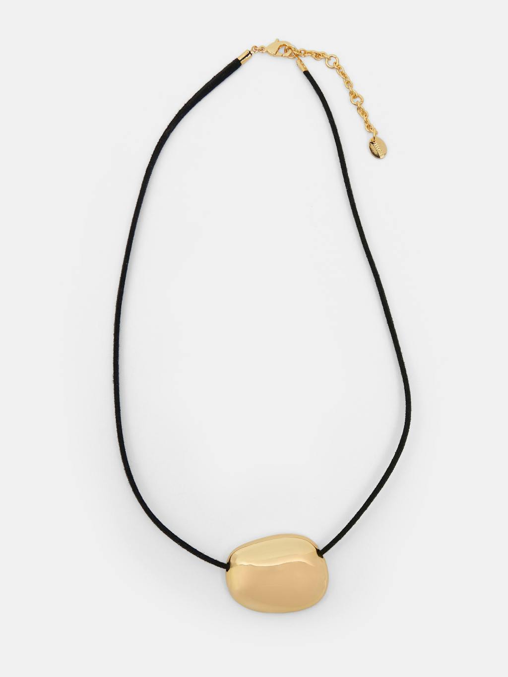 013687-3037-01 Pebble Pendant Cord Necklace