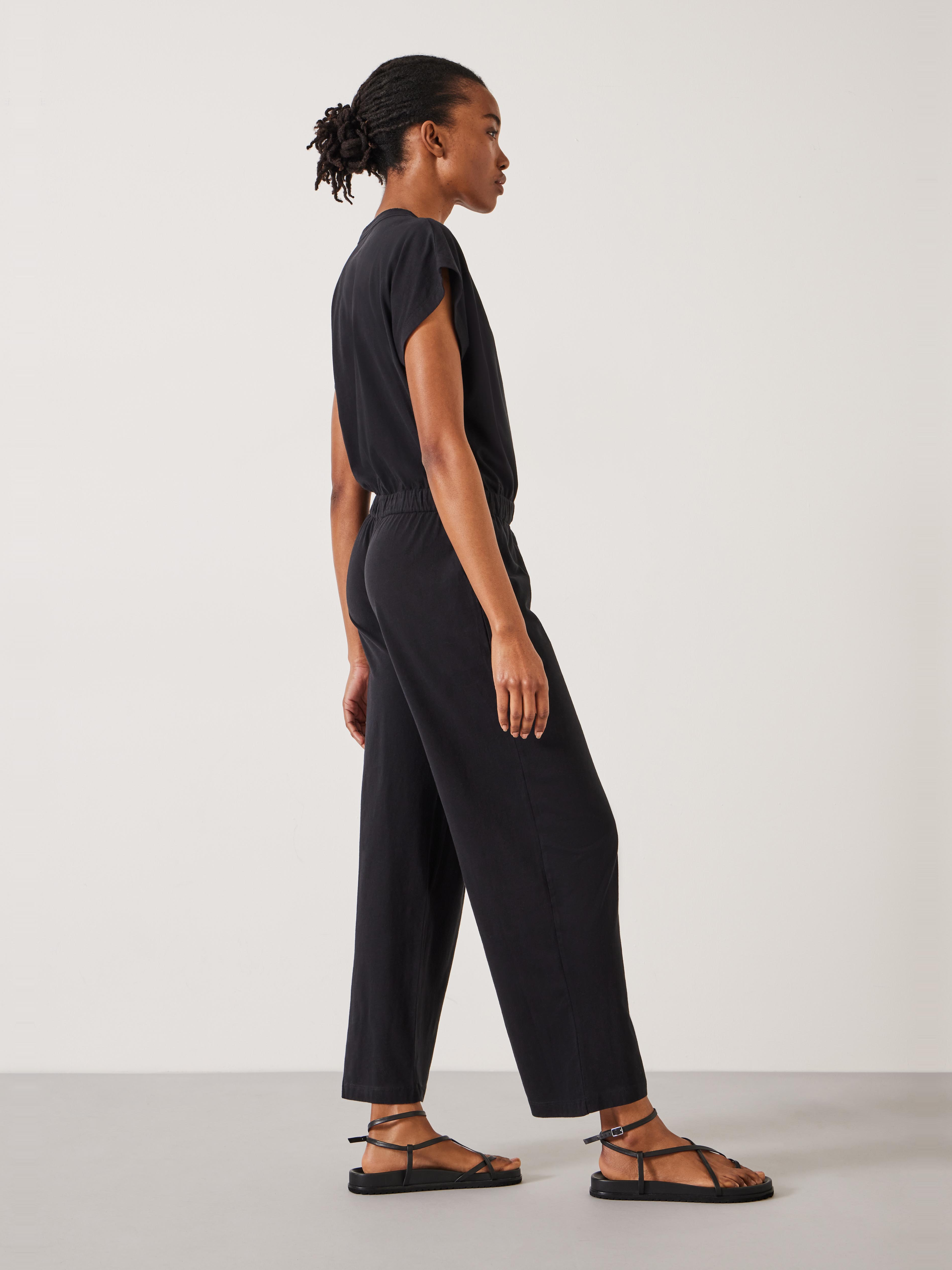 Kendall Short Sleeve Jersey Jumpsuit