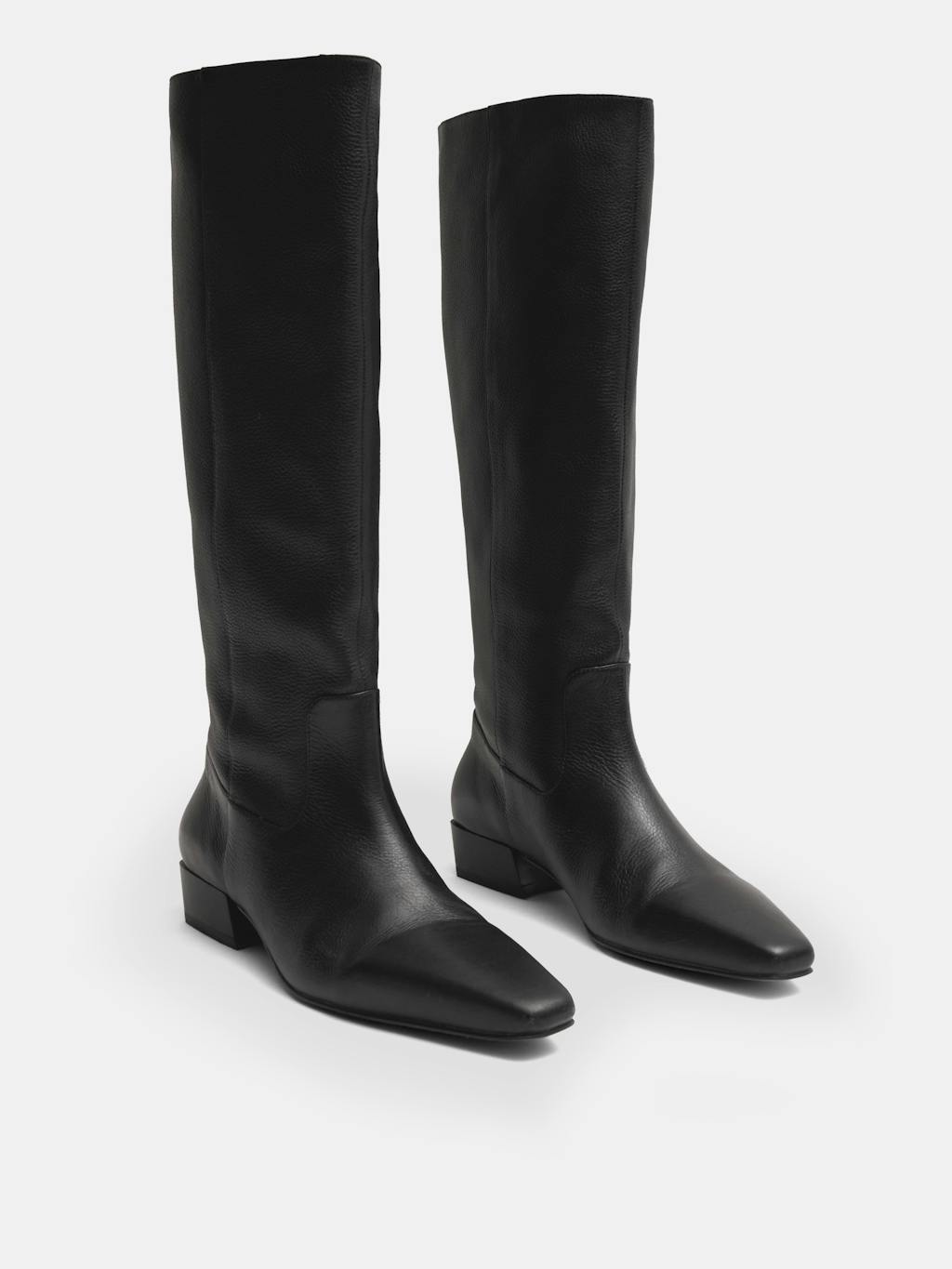 012651-0456-03 Square Toe Knee High Boots