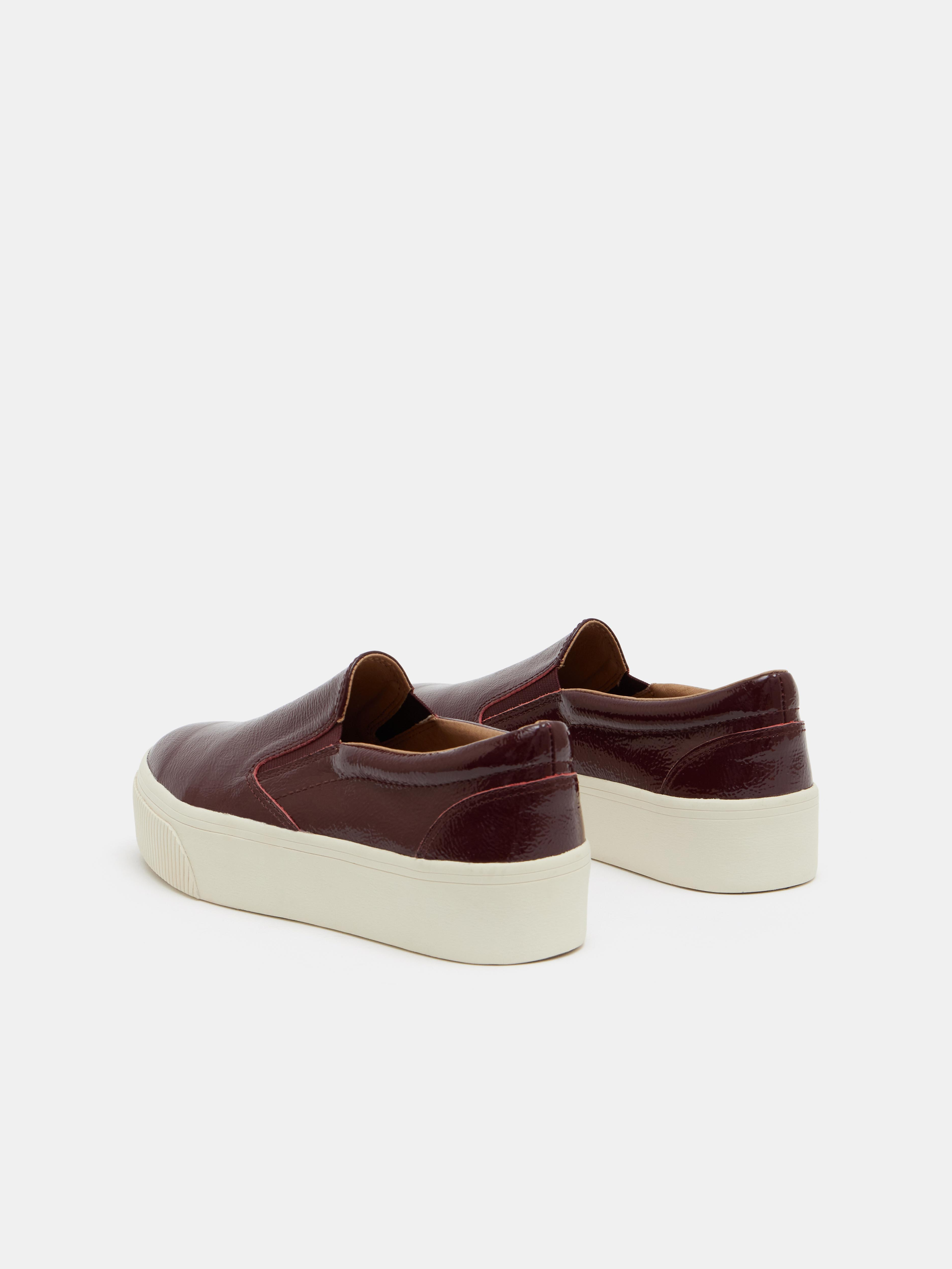 Gili Flatform Leather Trainers