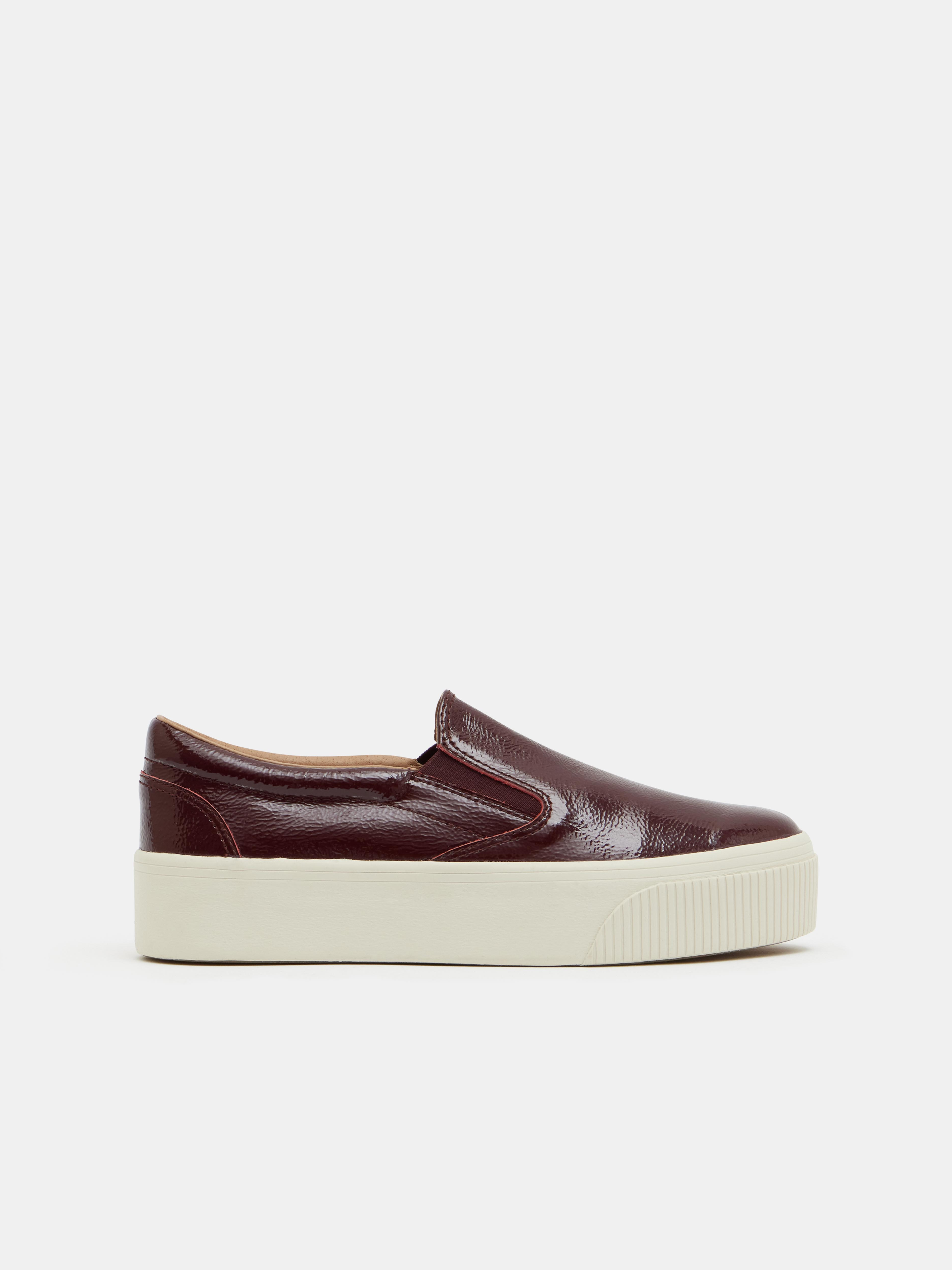 Gili Flatform Leather Trainers