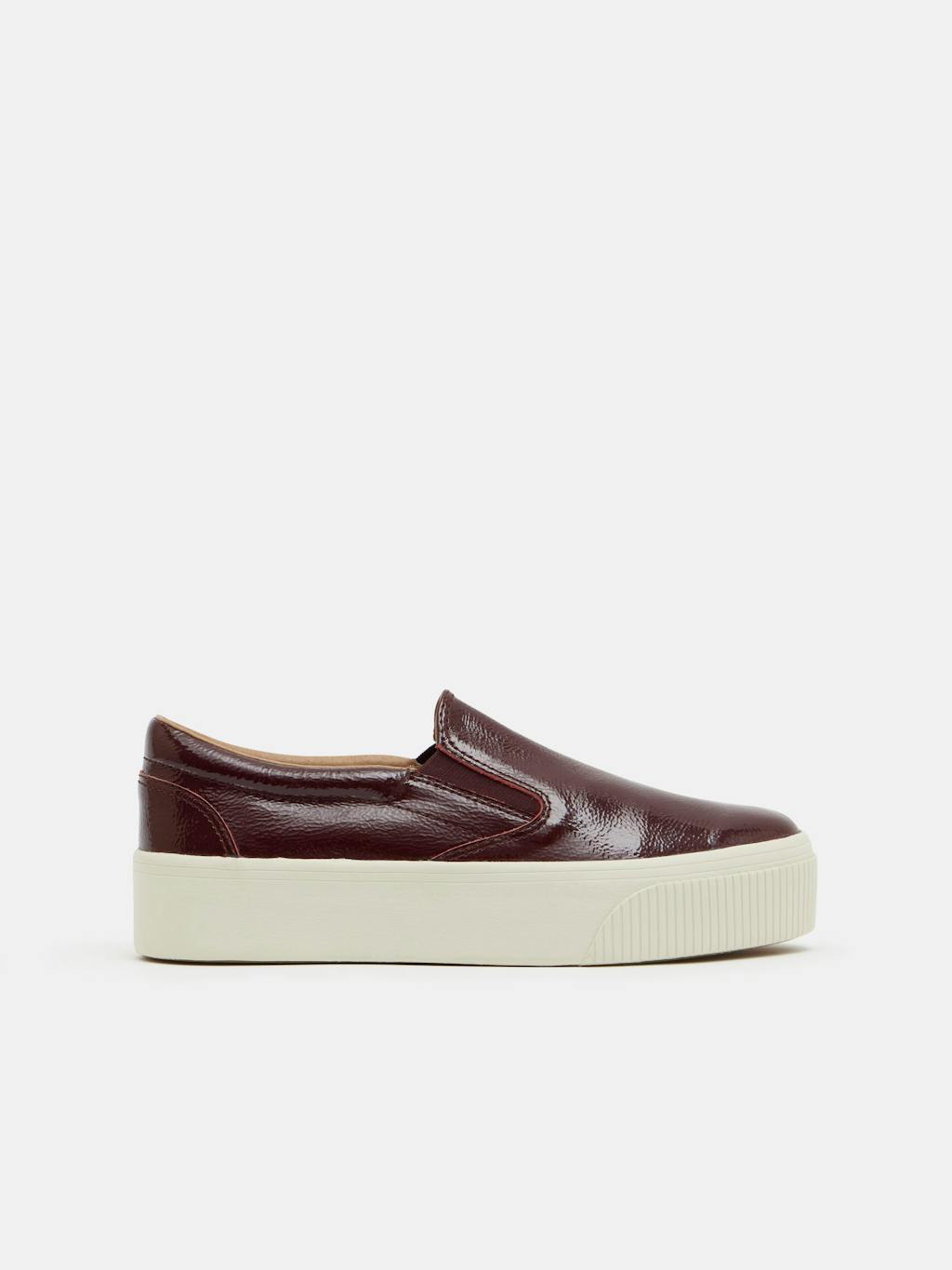 012605-3070-07 Gili Flatform Leather Trainers