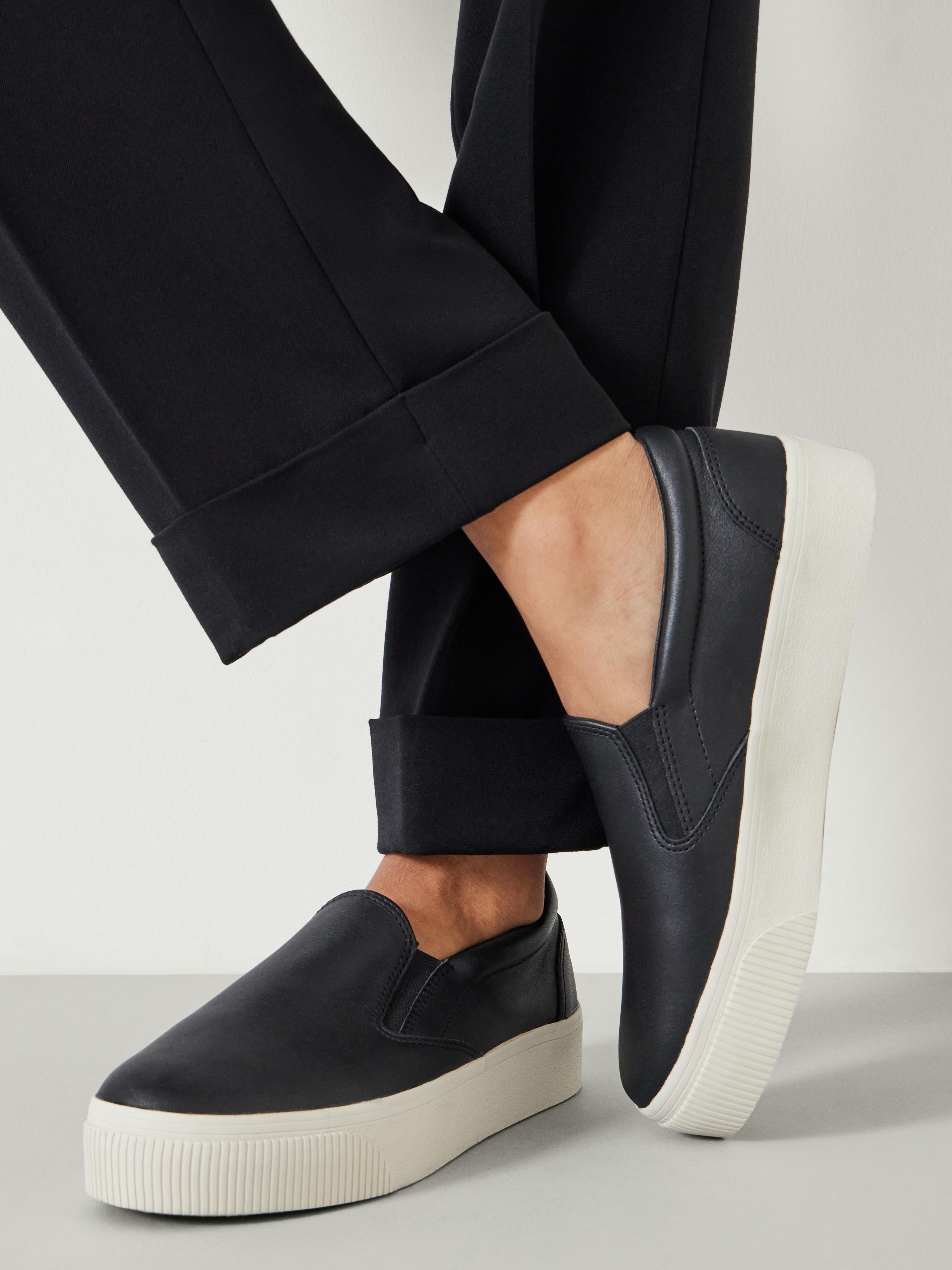 Gili Flatform Leather Trainers