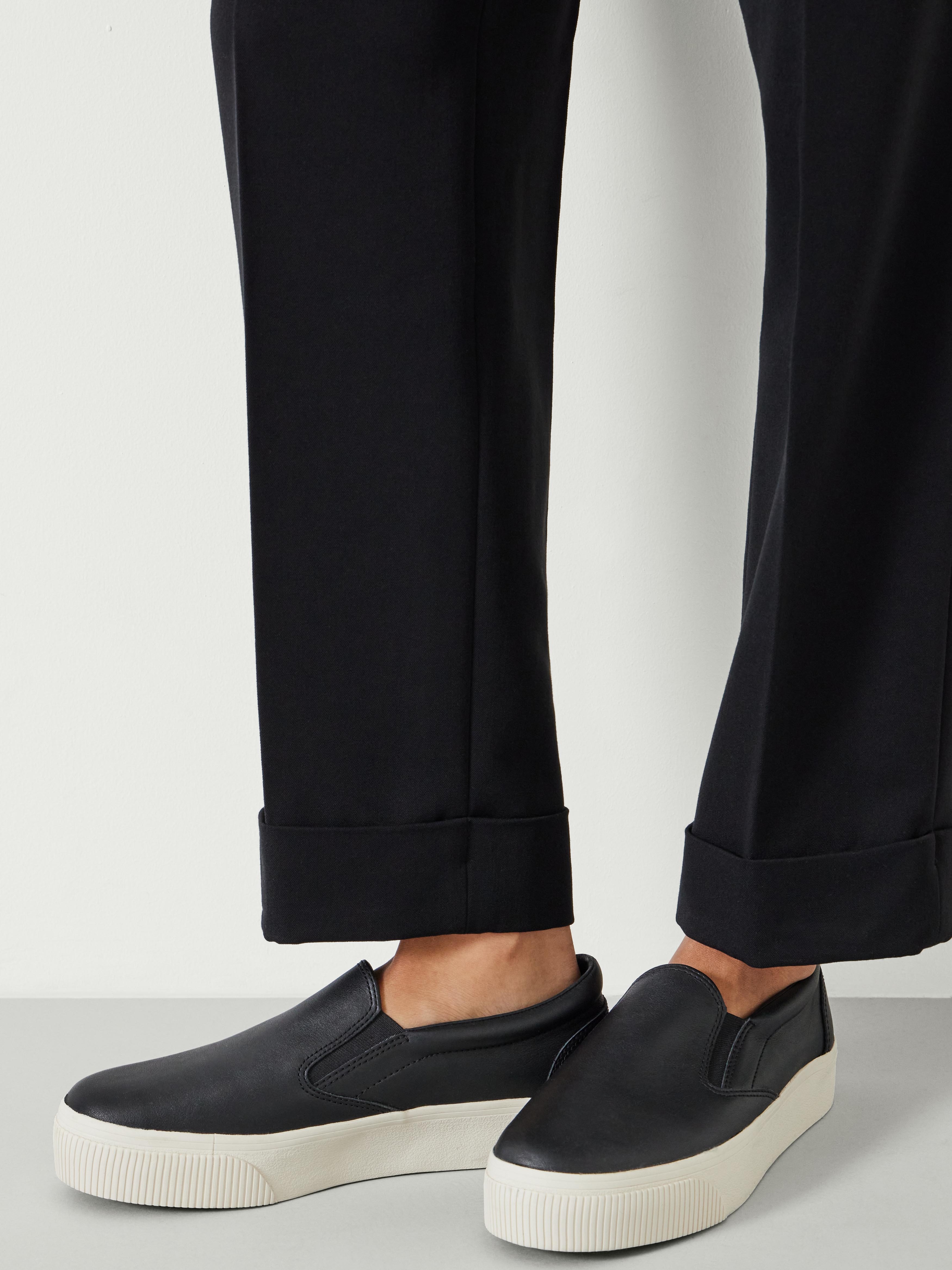 Gili Flatform Leather Trainers