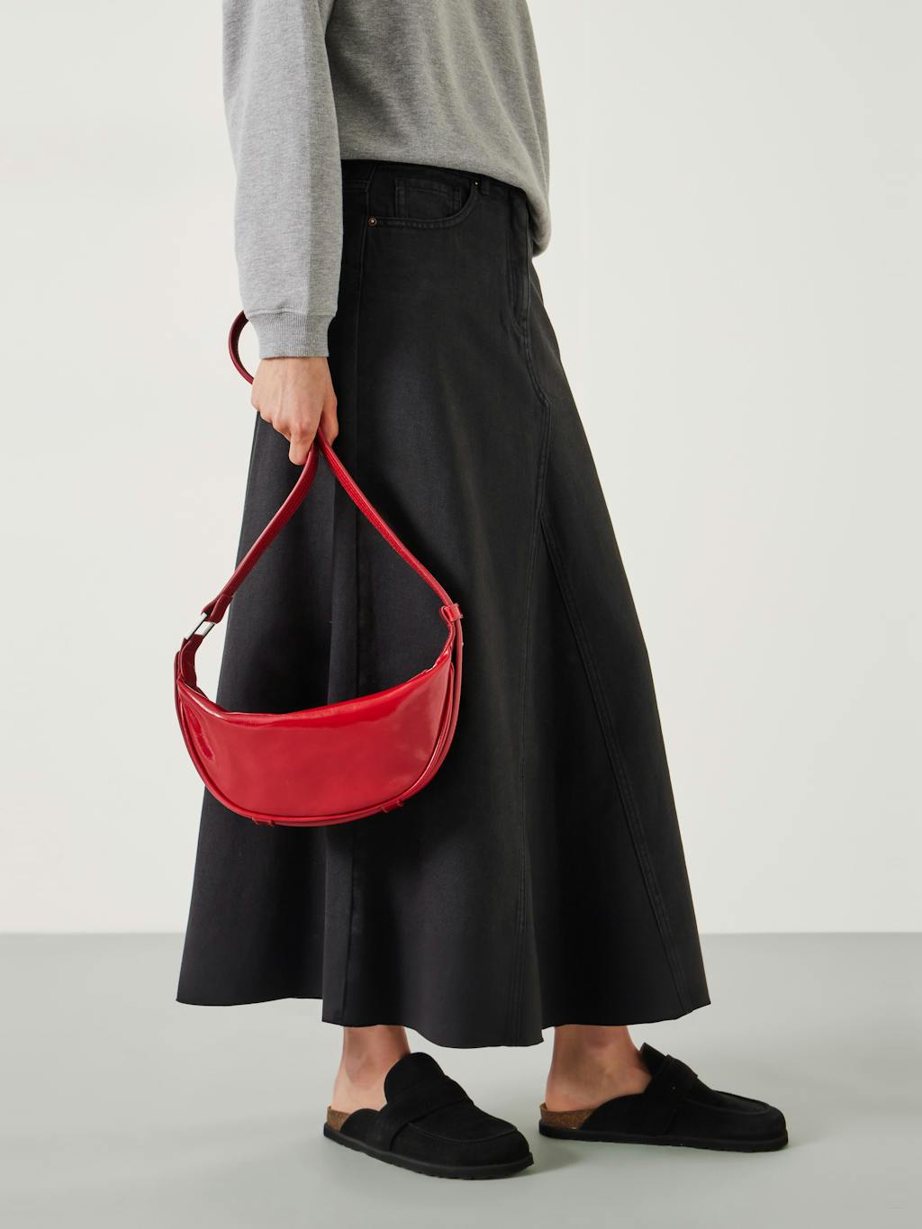 012336-1045-02 Rory Crescent Leather Crossbody Bag