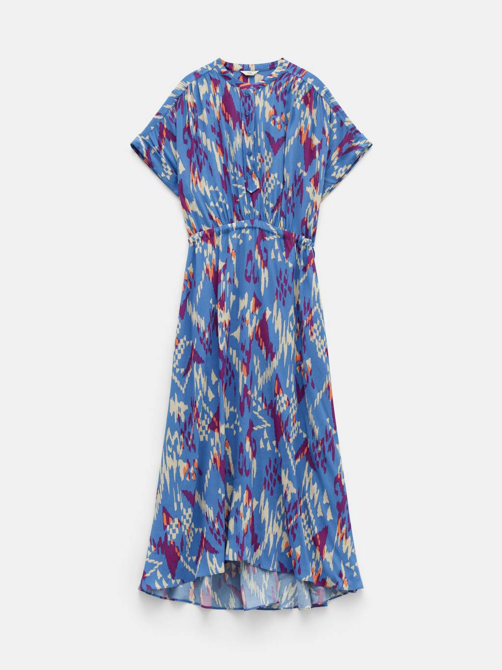 010301-4512-07 Keisha Relaxed Maxi Shirt Dress
