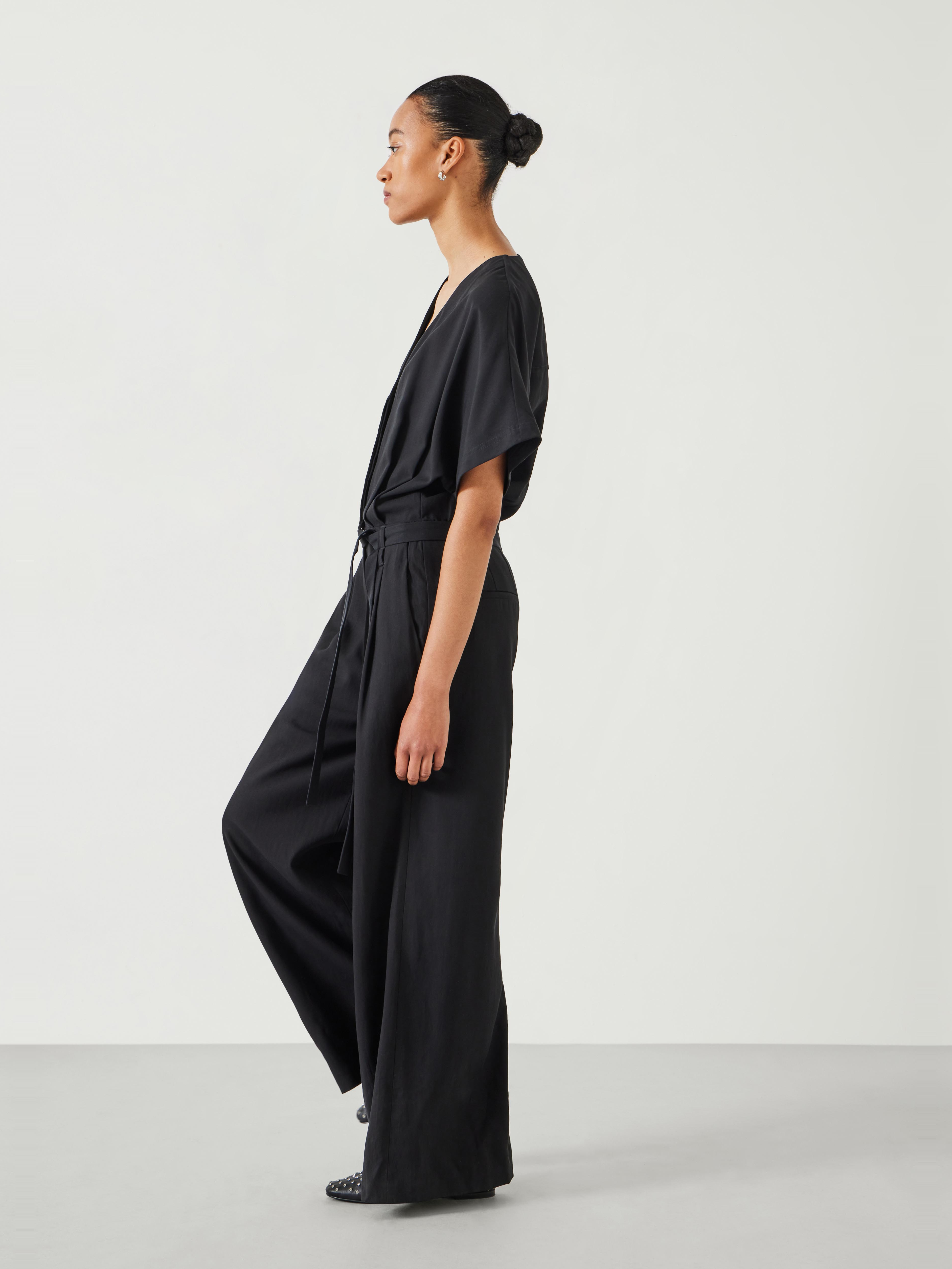 Marie Pleat Jumpsuit