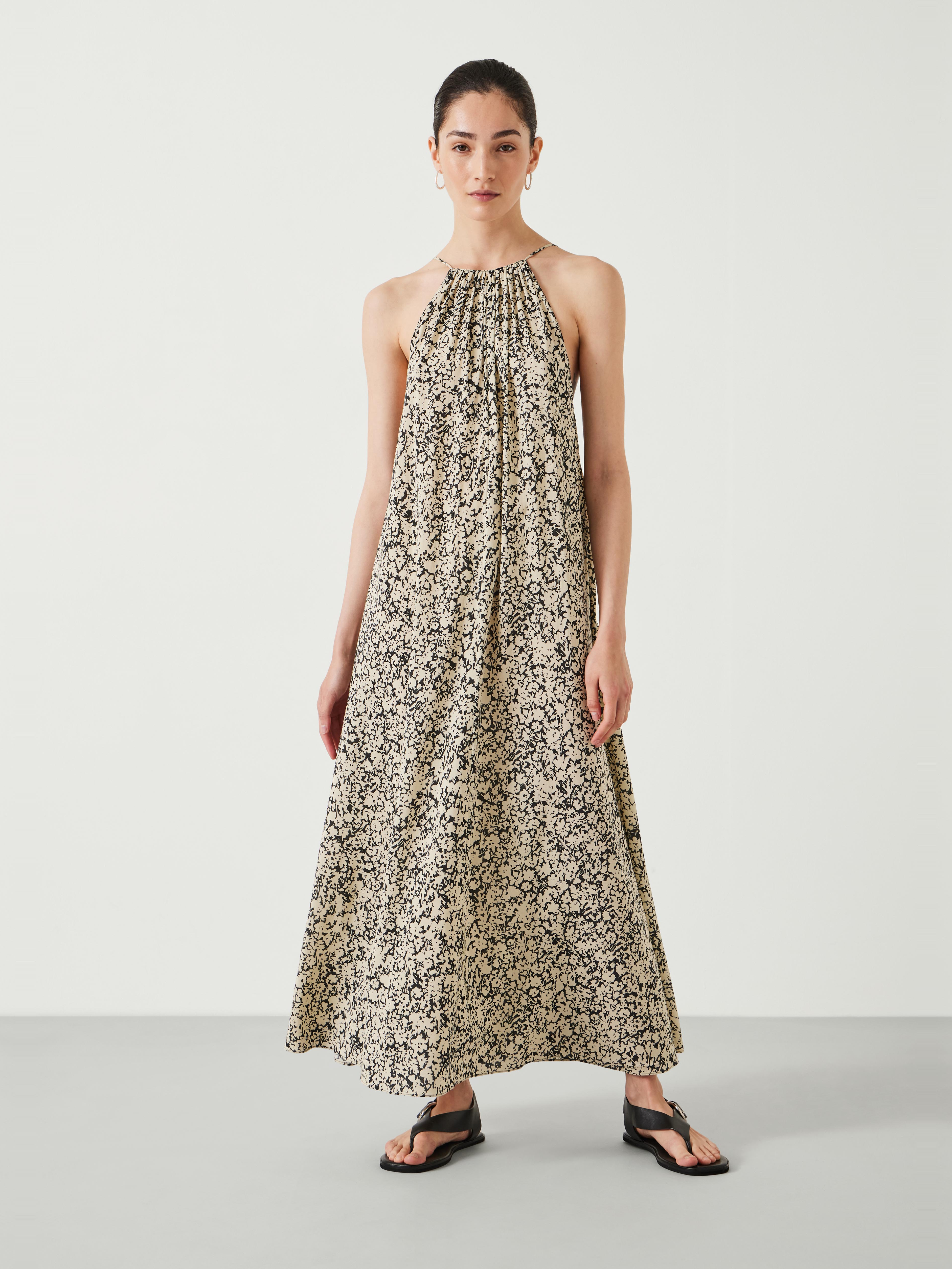 Aja Gathered Maxi Dress