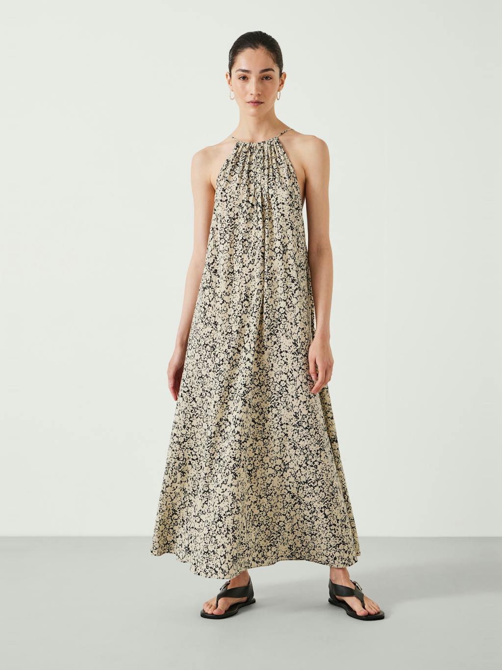 012080-4584-01 Aja Gathered Maxi Dress