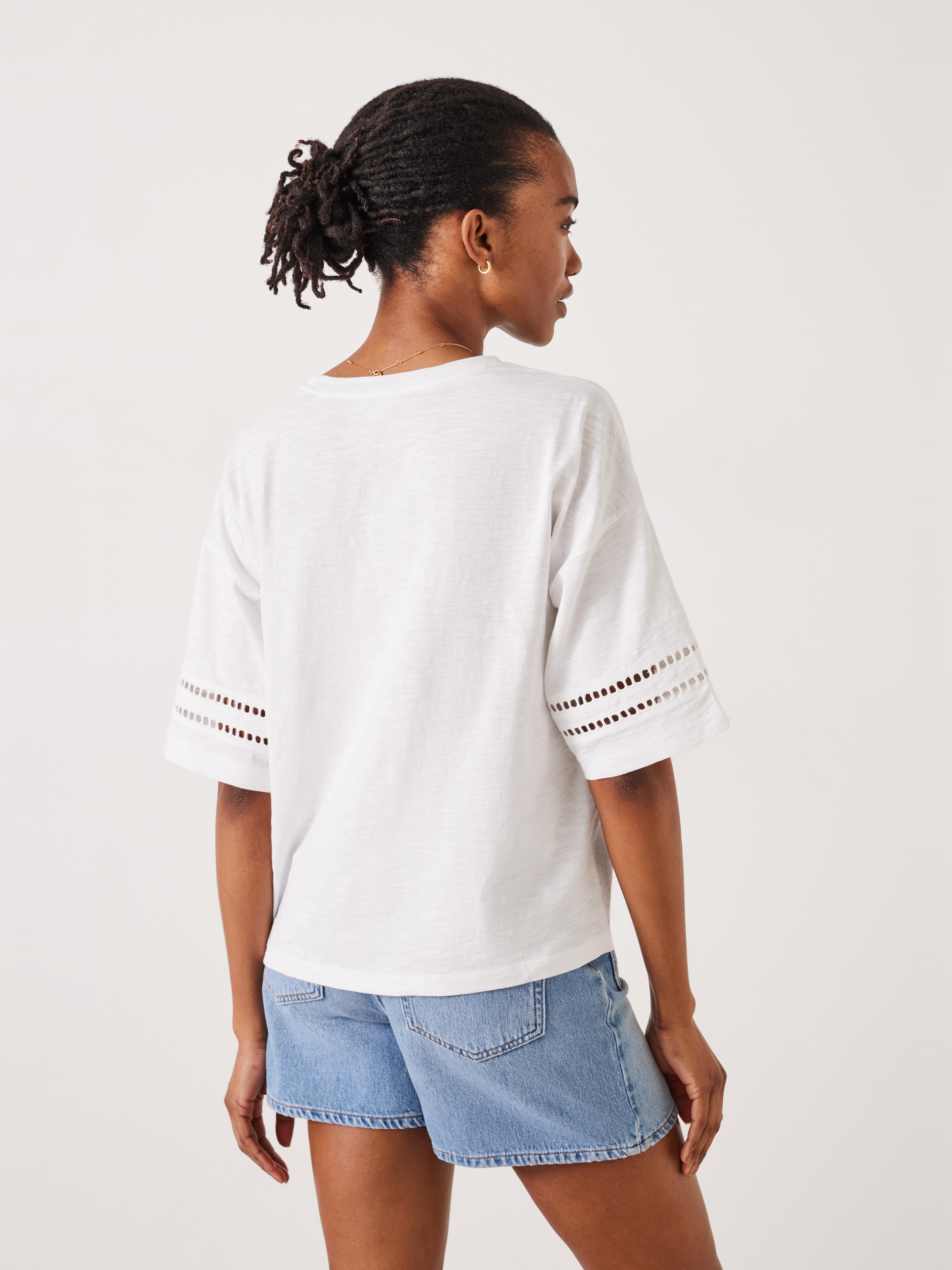 Lucie Lace Detail T-Shirt