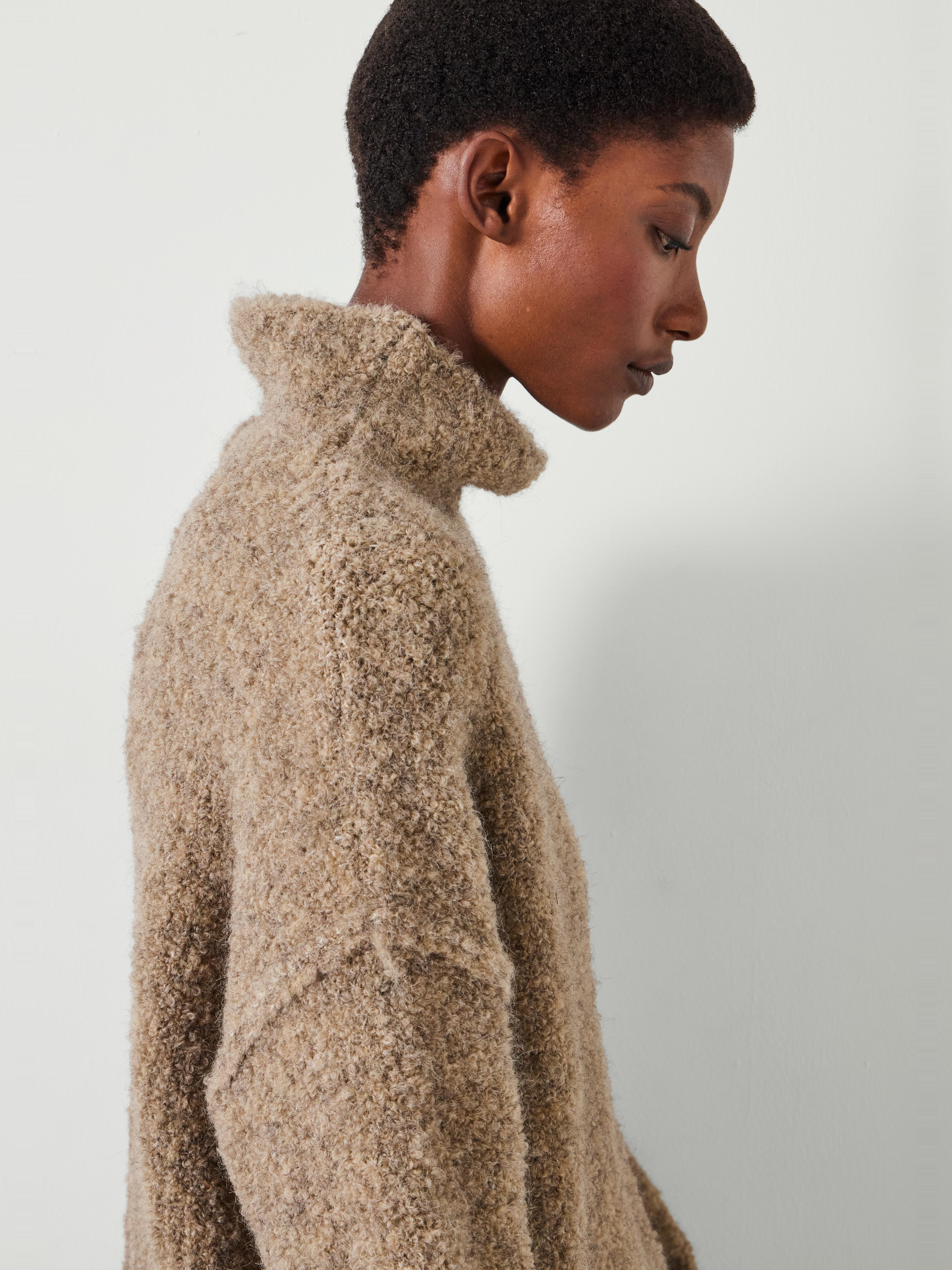 Bailey Boucle Funnel Jumper