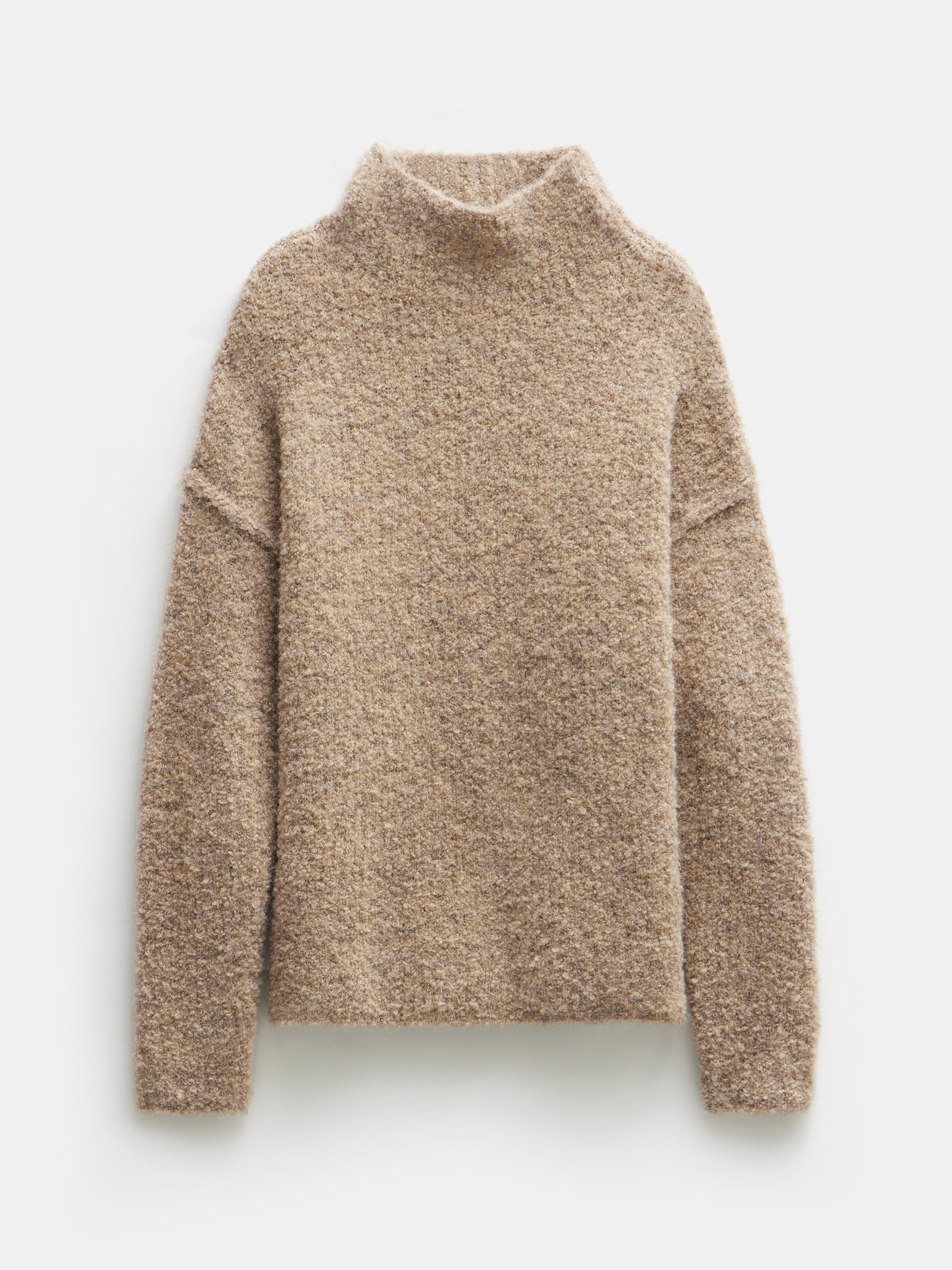 Bailey Boucle Funnel Jumper