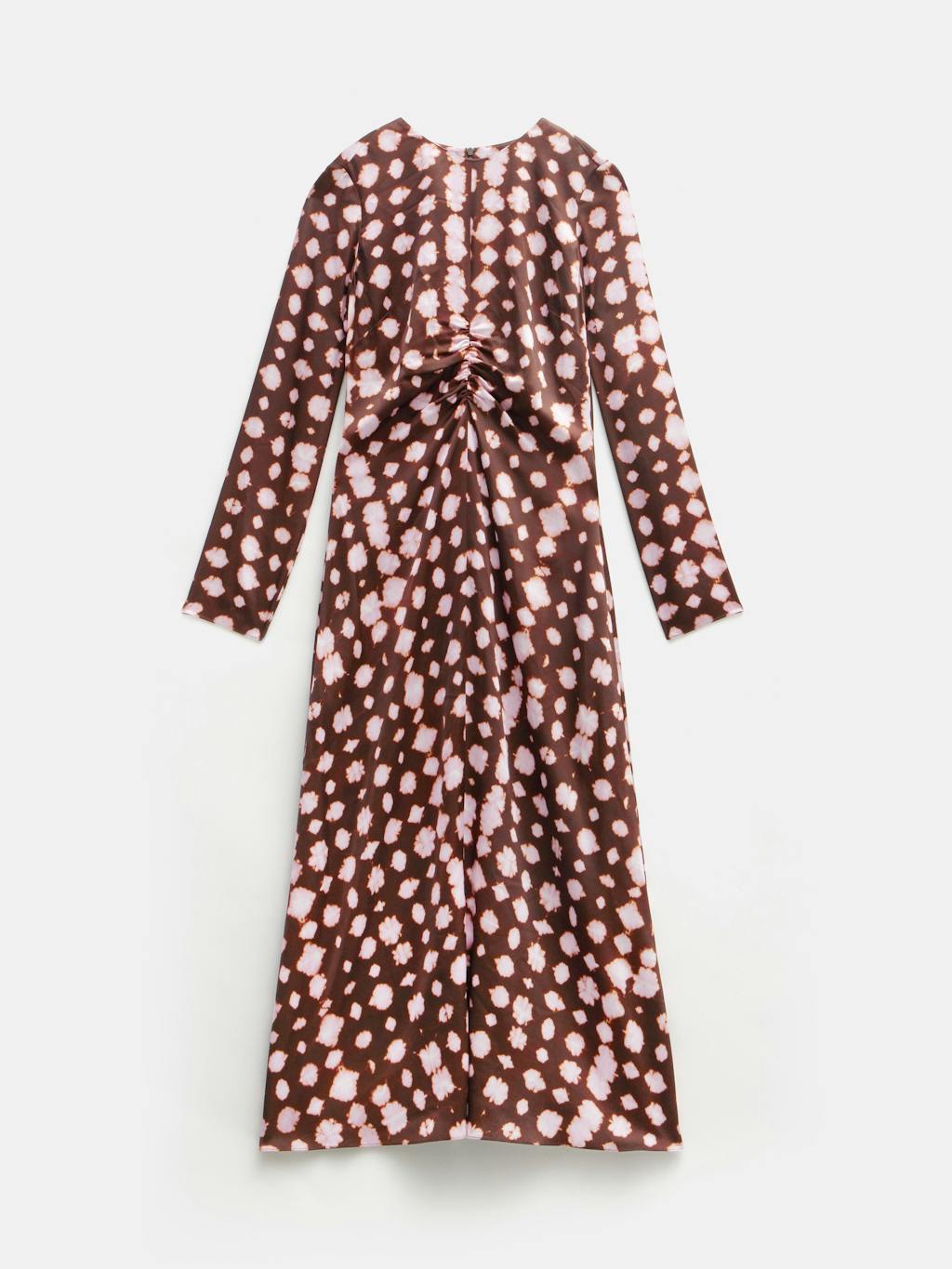 011690-4605-07 Myrah Satin Midi Dress