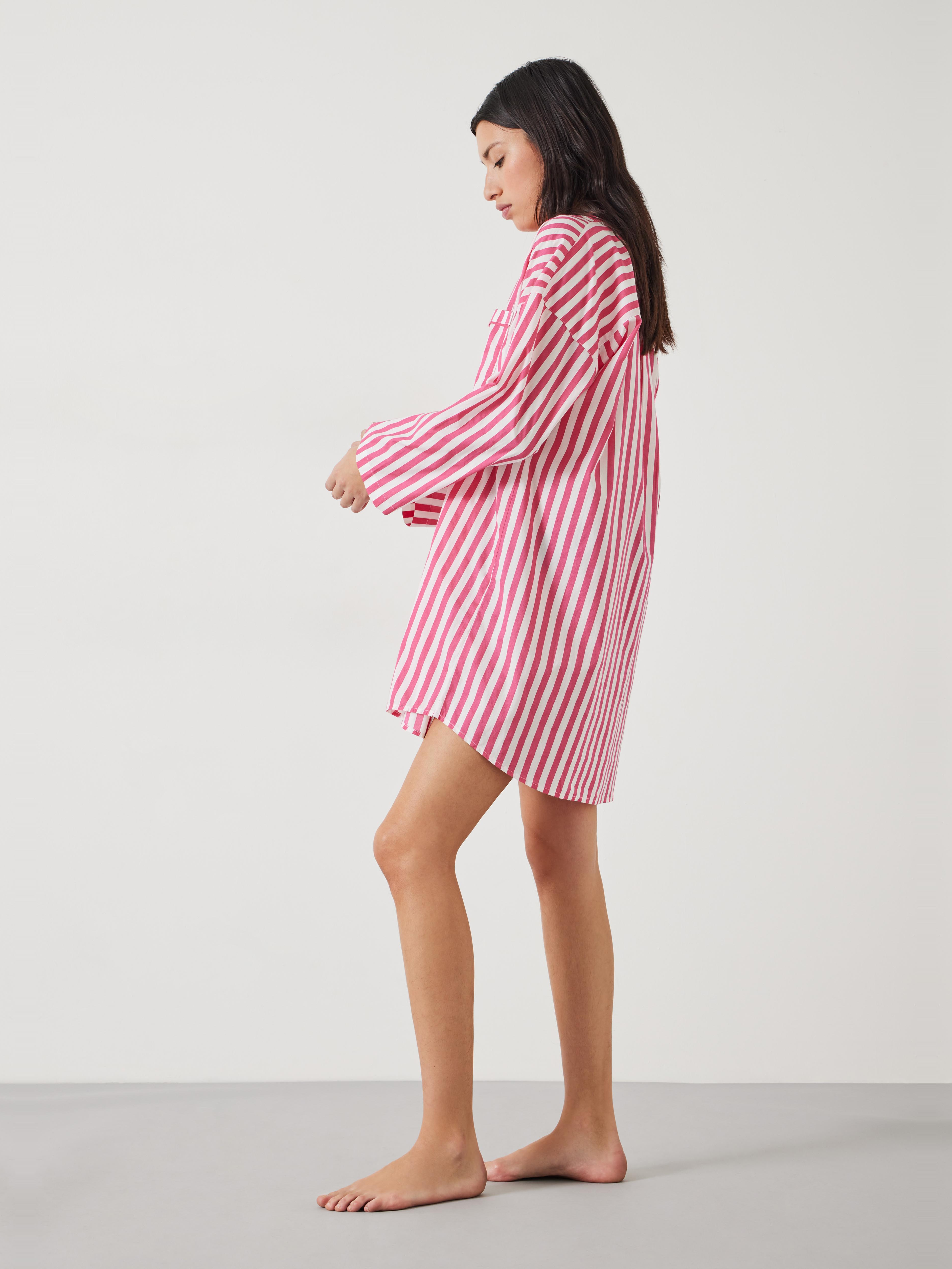 Emerson Striped Oversized Nightshirt