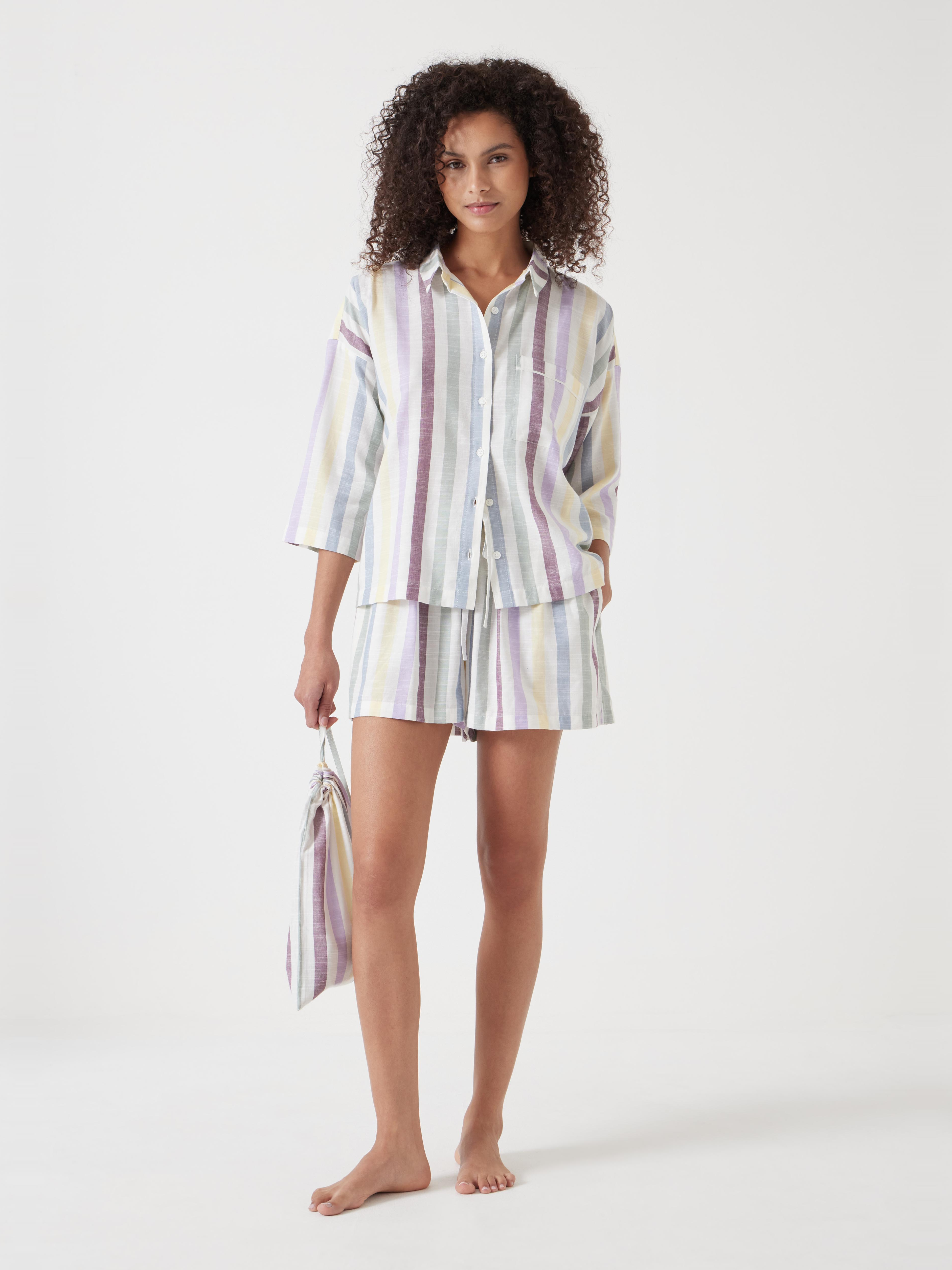 Rudie Stripe Short Pyjama Set