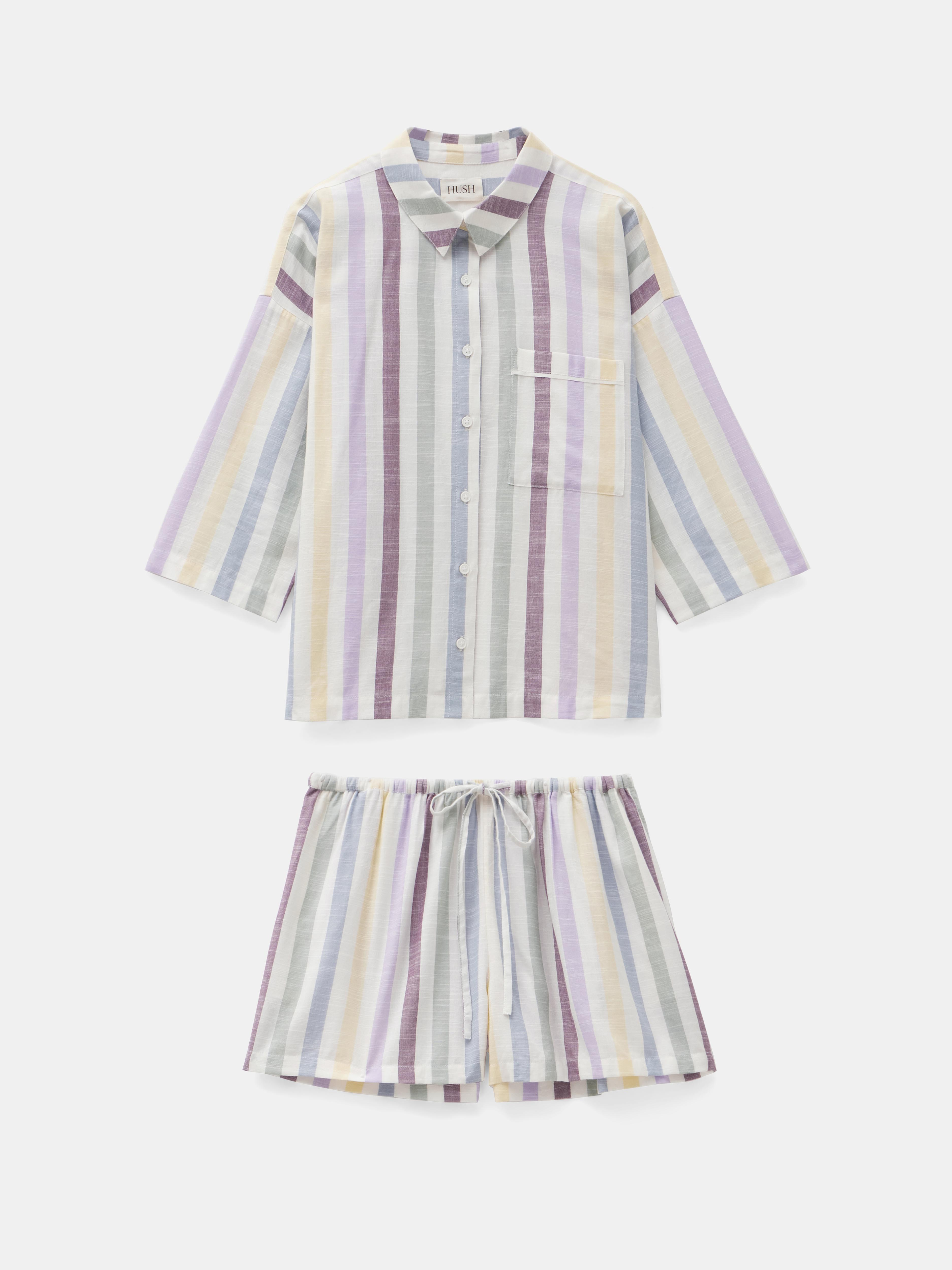 Rudie Stripe Short Pyjama Set