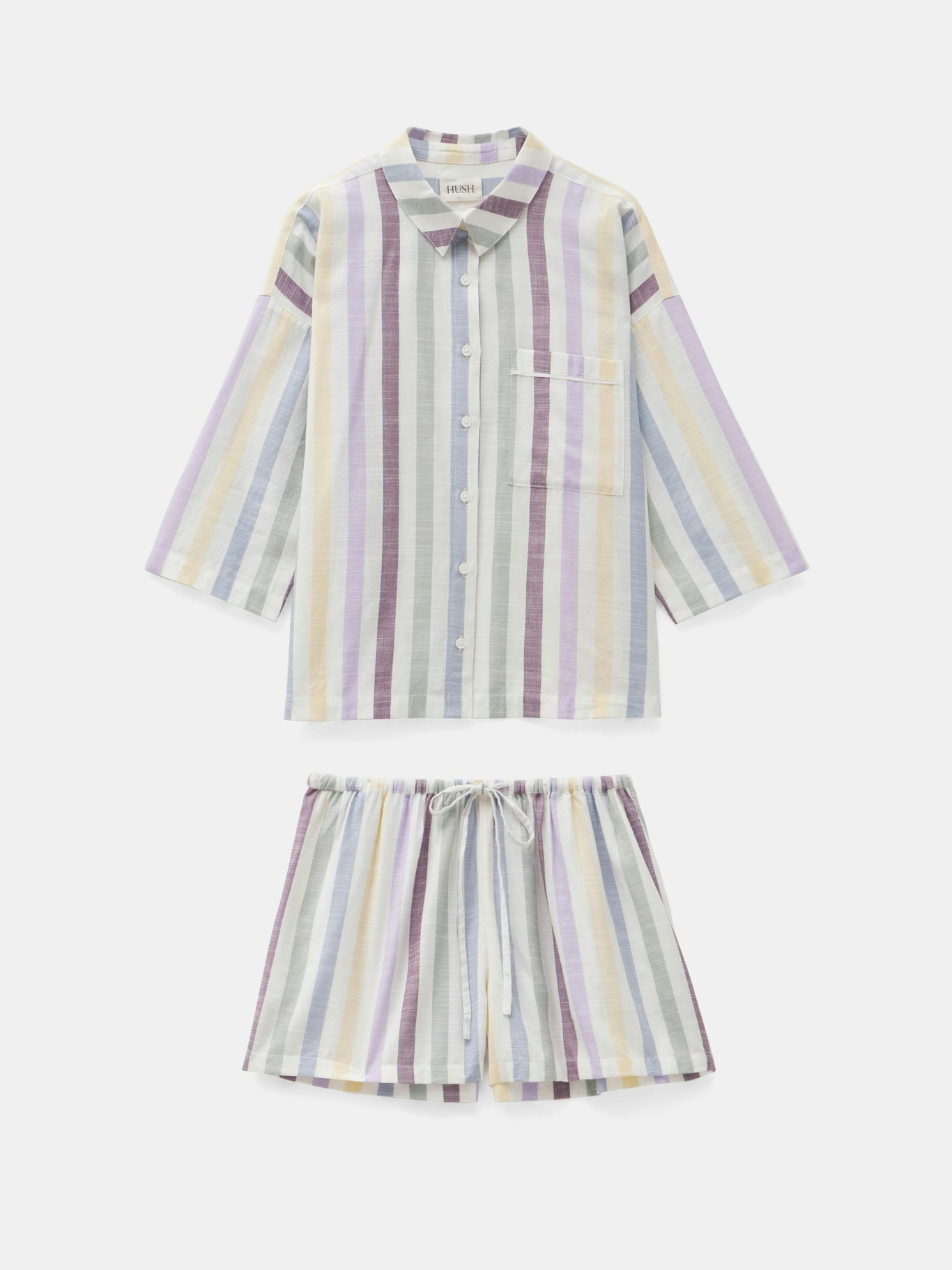 011037-4754-07 Rudie Stripe Short Pyjama Set